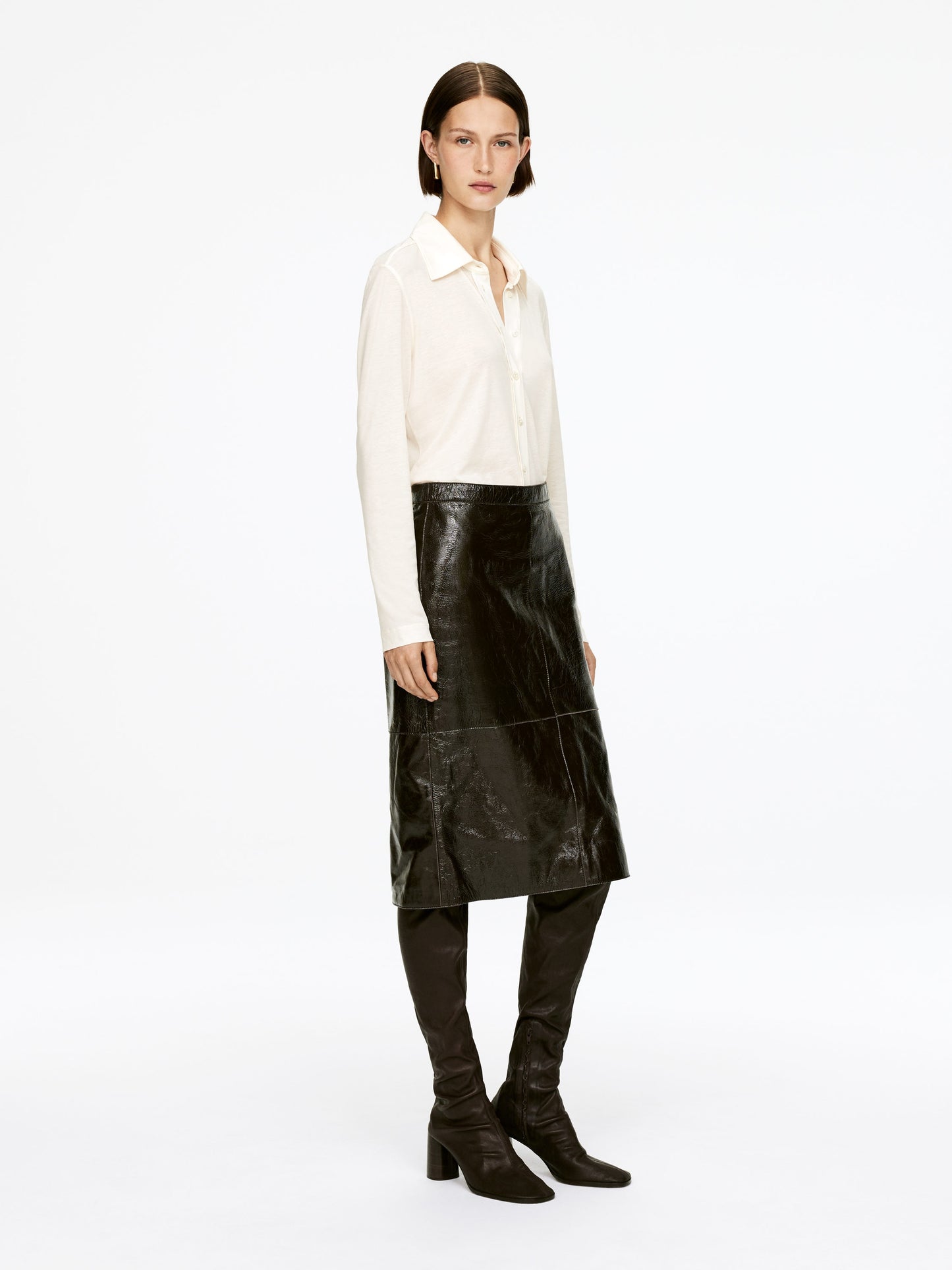 Lyocell-Blend Shirt