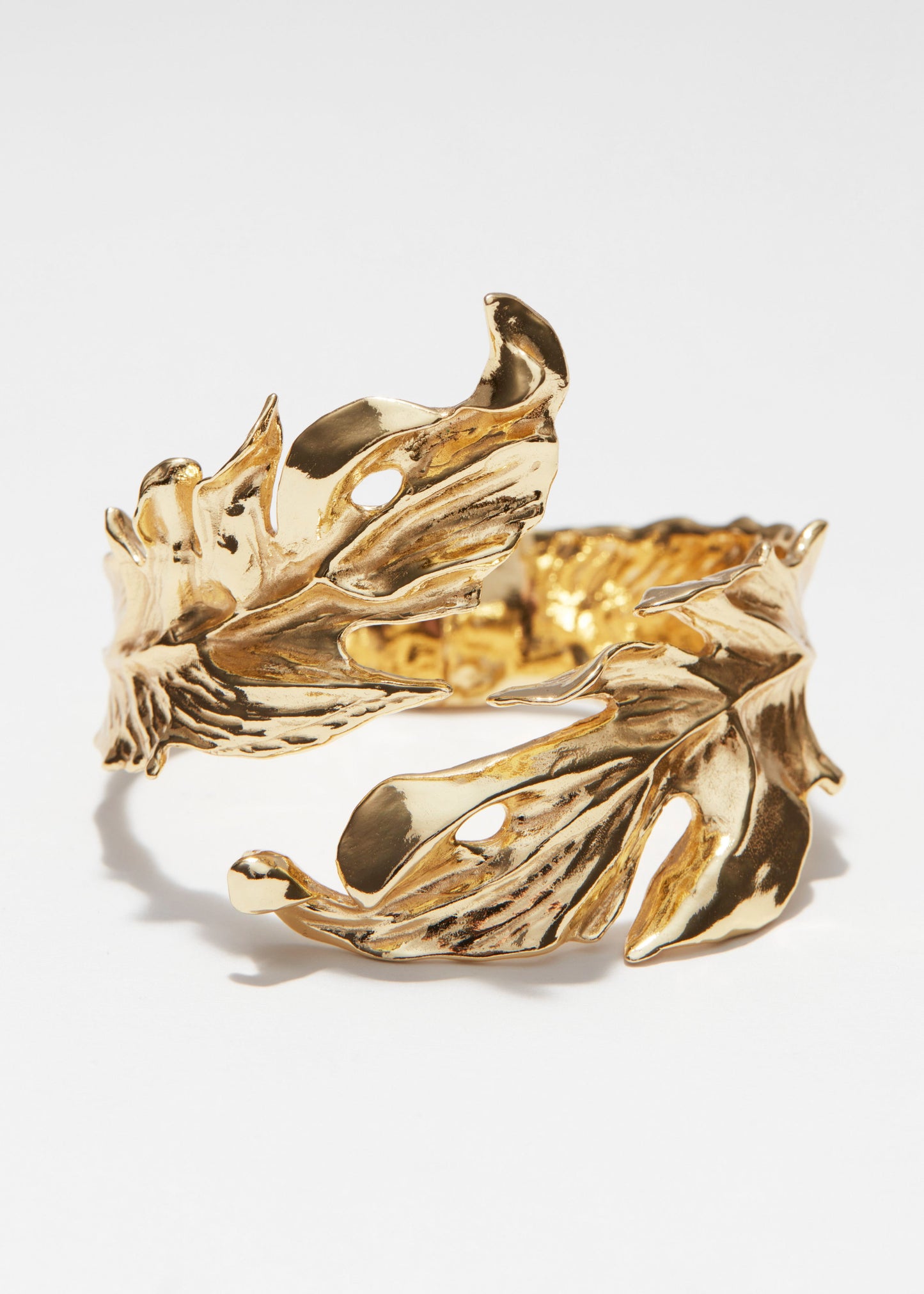 Leaf Wrap Cuff Bracelet