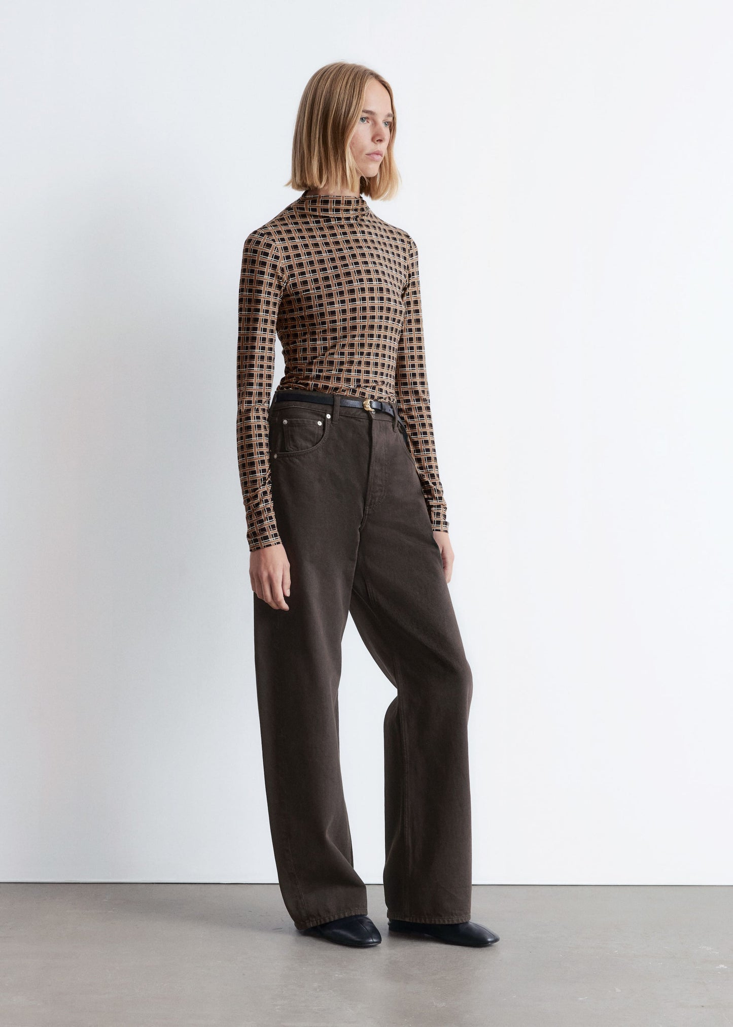 Mock-Neck Top