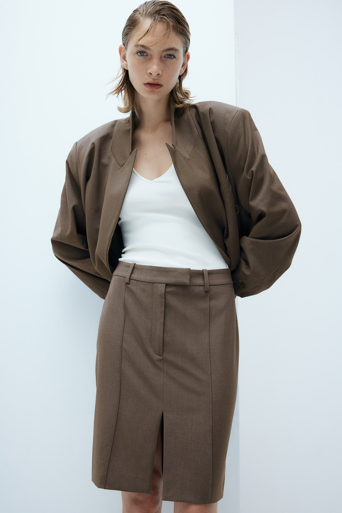 Double-breasted blazer