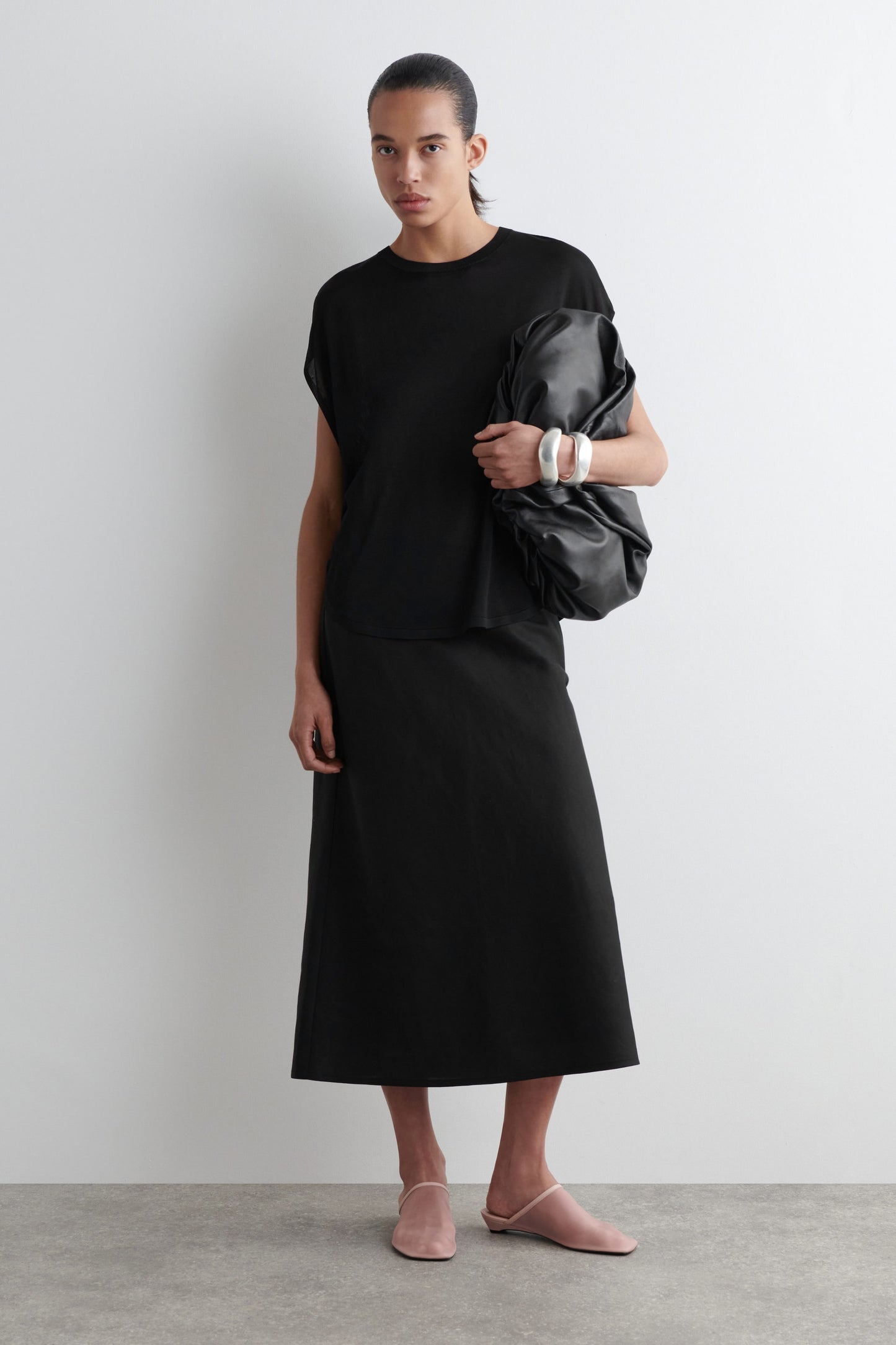Sheer Mesh Mules