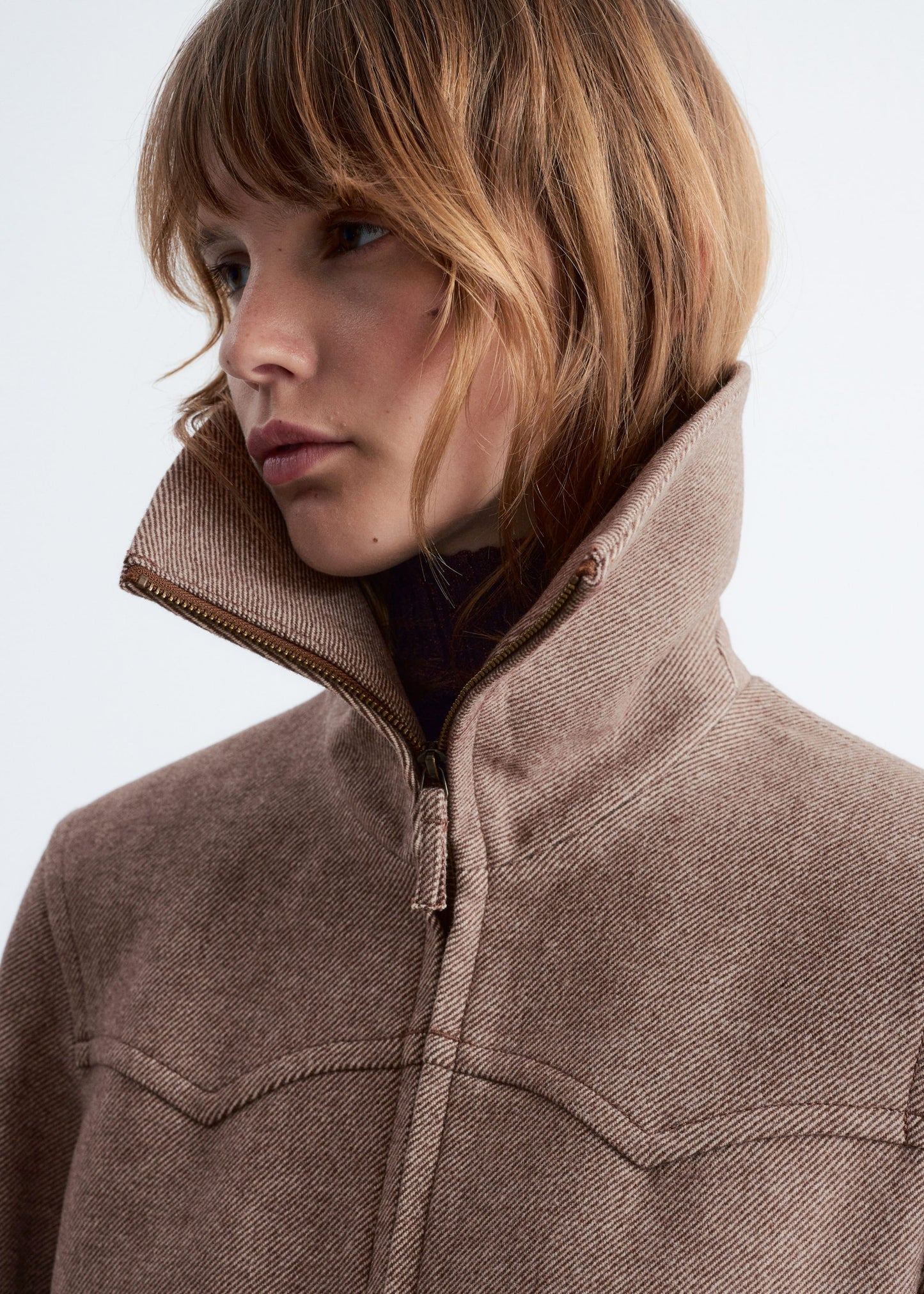 Cropped Wool Jacket
