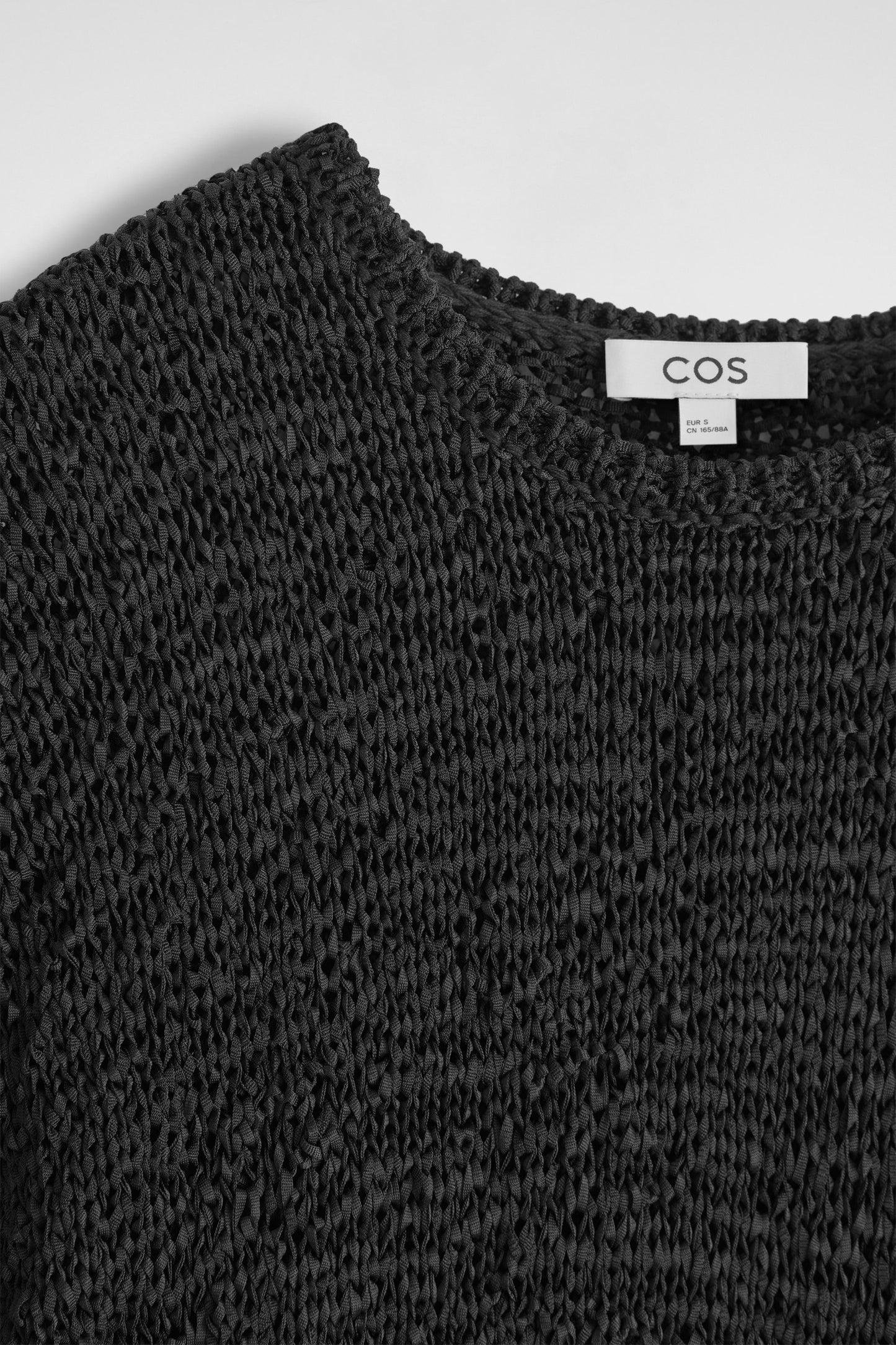 Textured Open-Knit Top