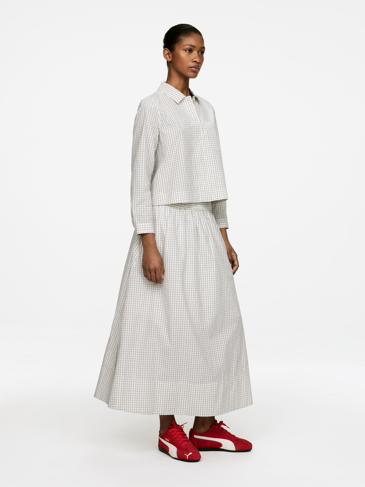 Cropped Cotton Shirt