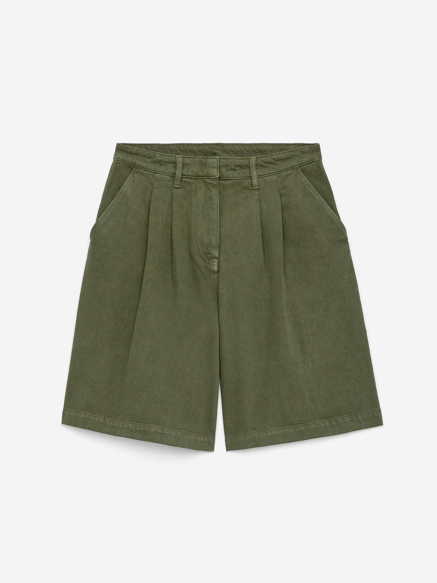 Pleated Shorts