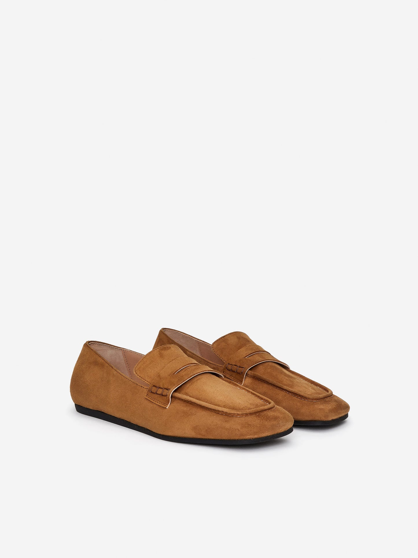 Suede Loafers