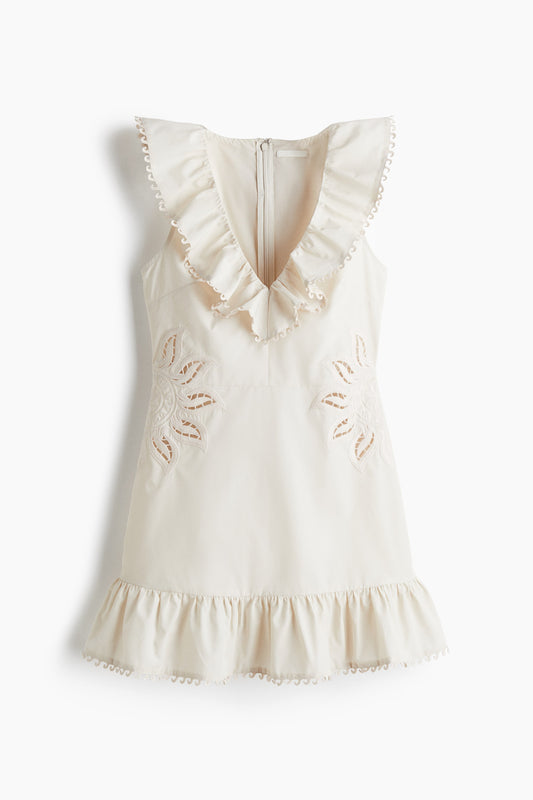 Broderie anglaise dress