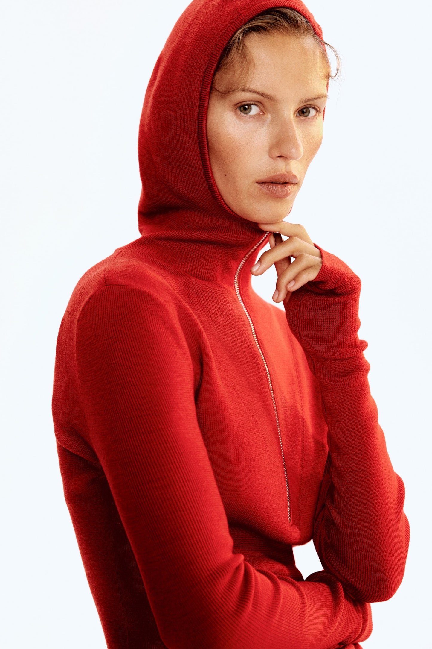 Merino wool hoodie