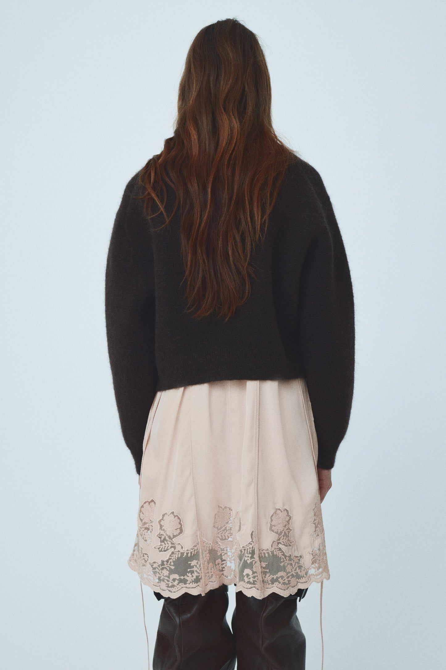Mohair-blend cardigan