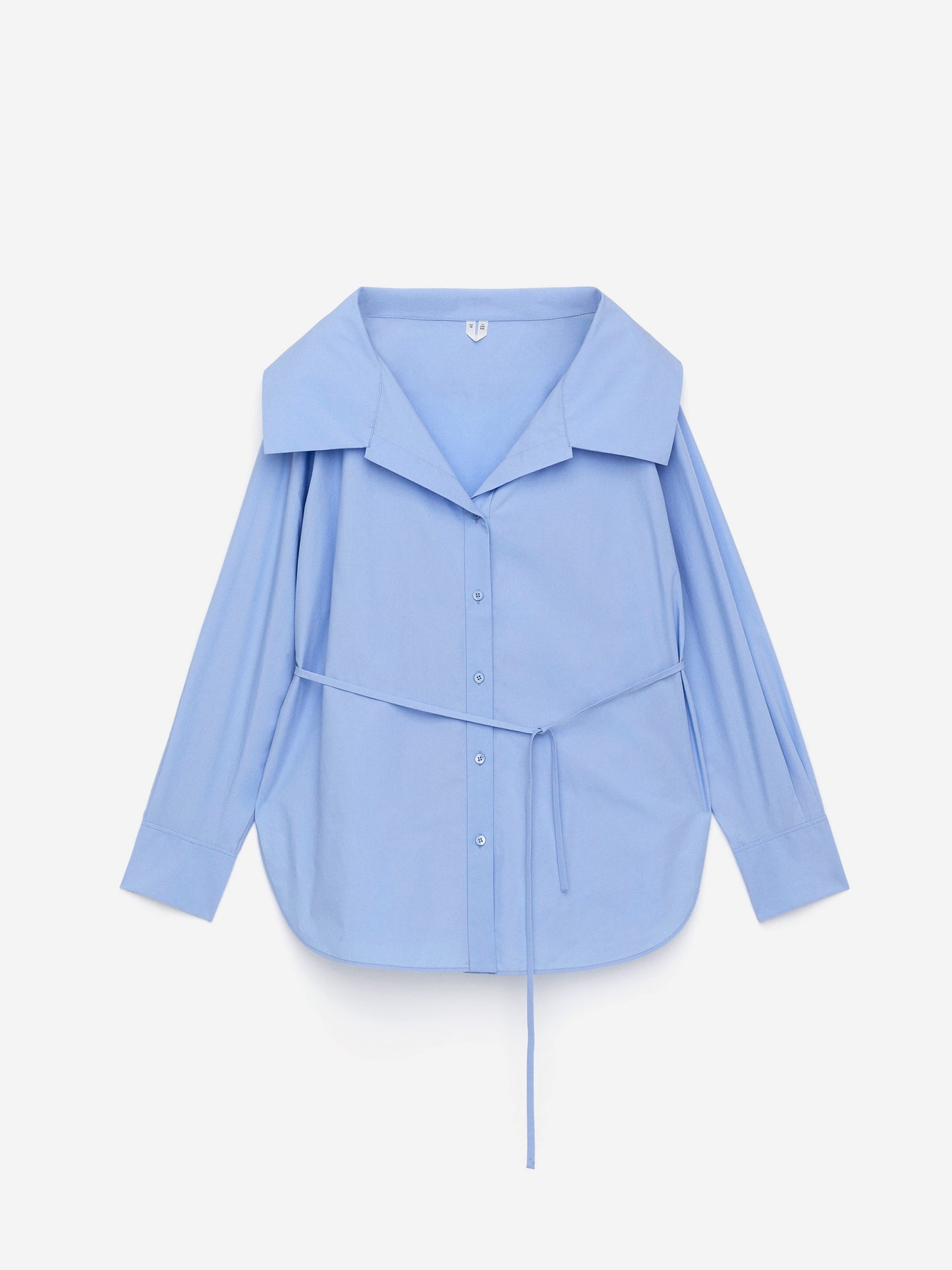 Wide-Collar Blouse