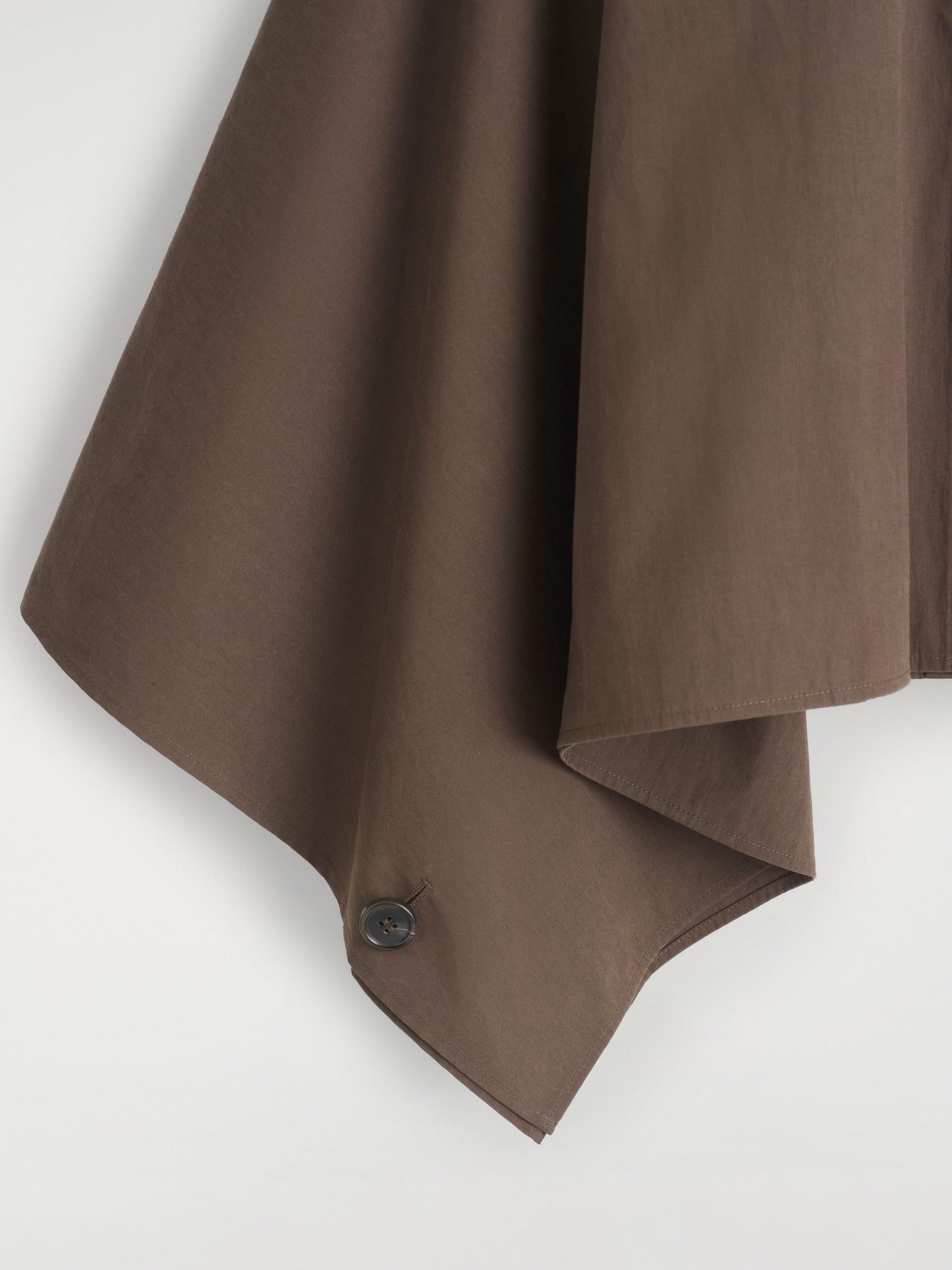 Cropped Trench Coat Cape