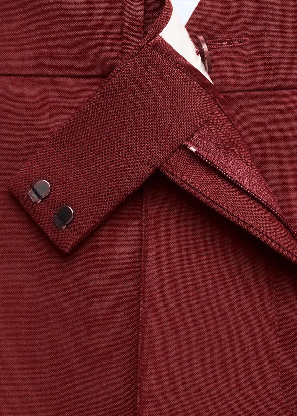 Wool suit trousers