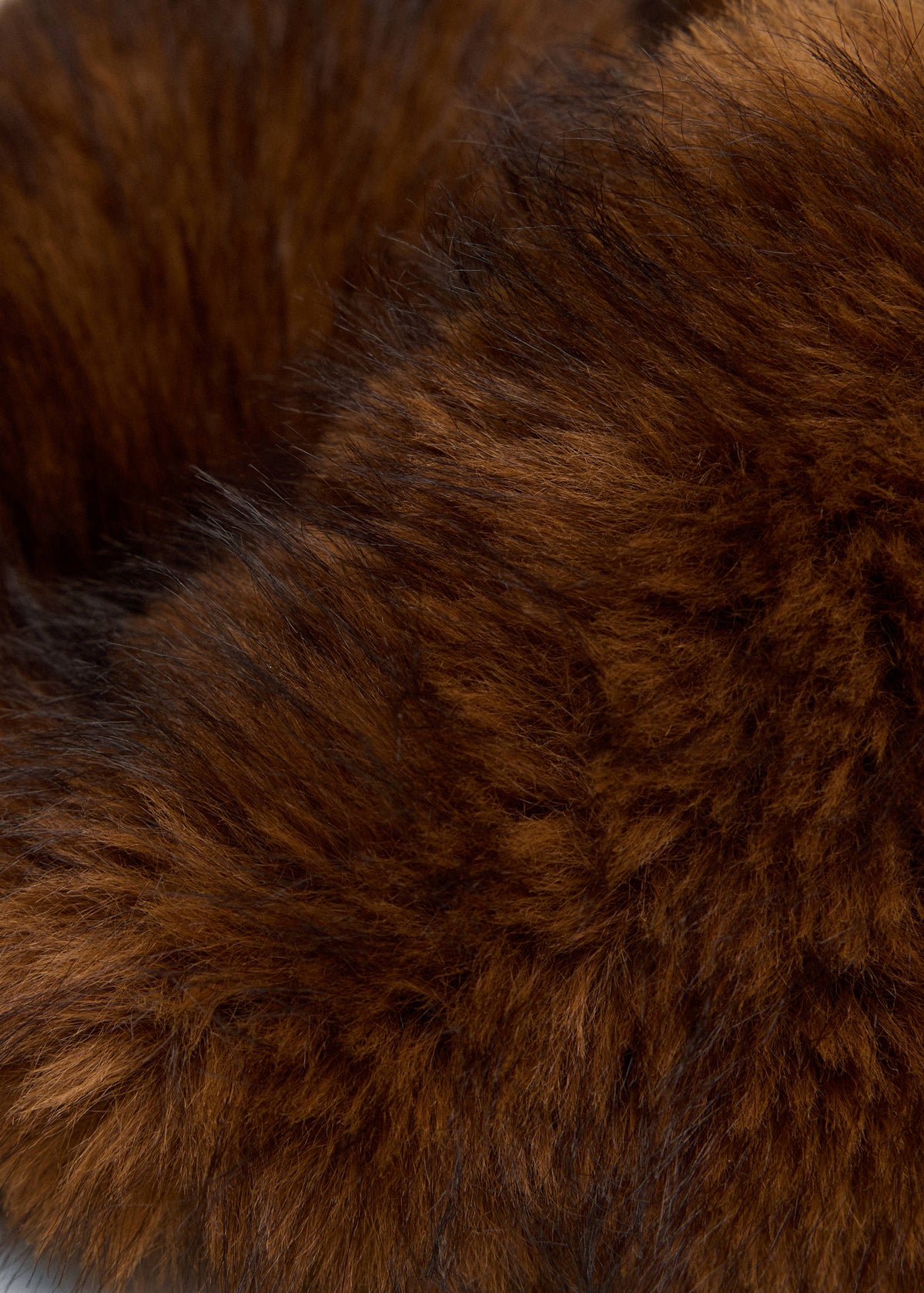 Faux-fur scarf