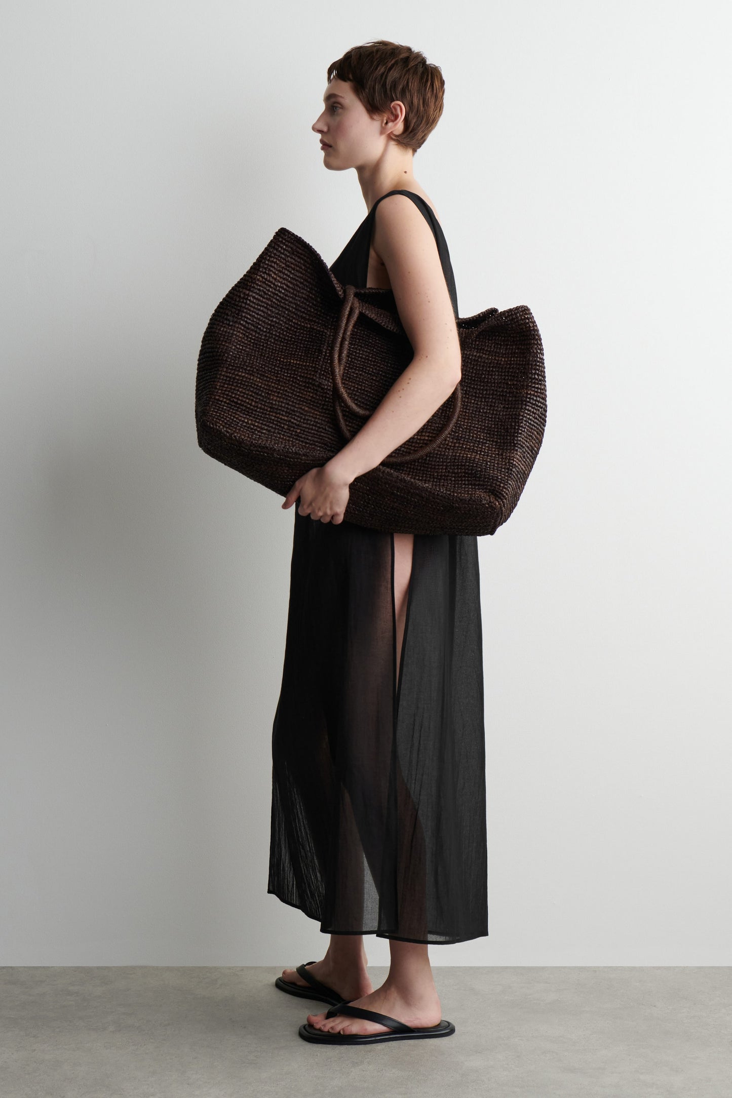 Open-Side Sheer Tunic