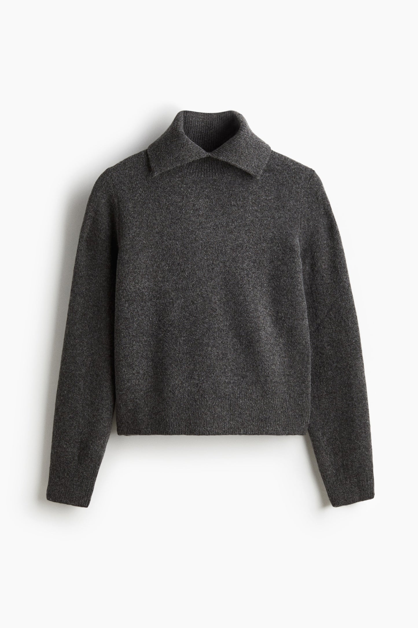 Polo-neck jumper
