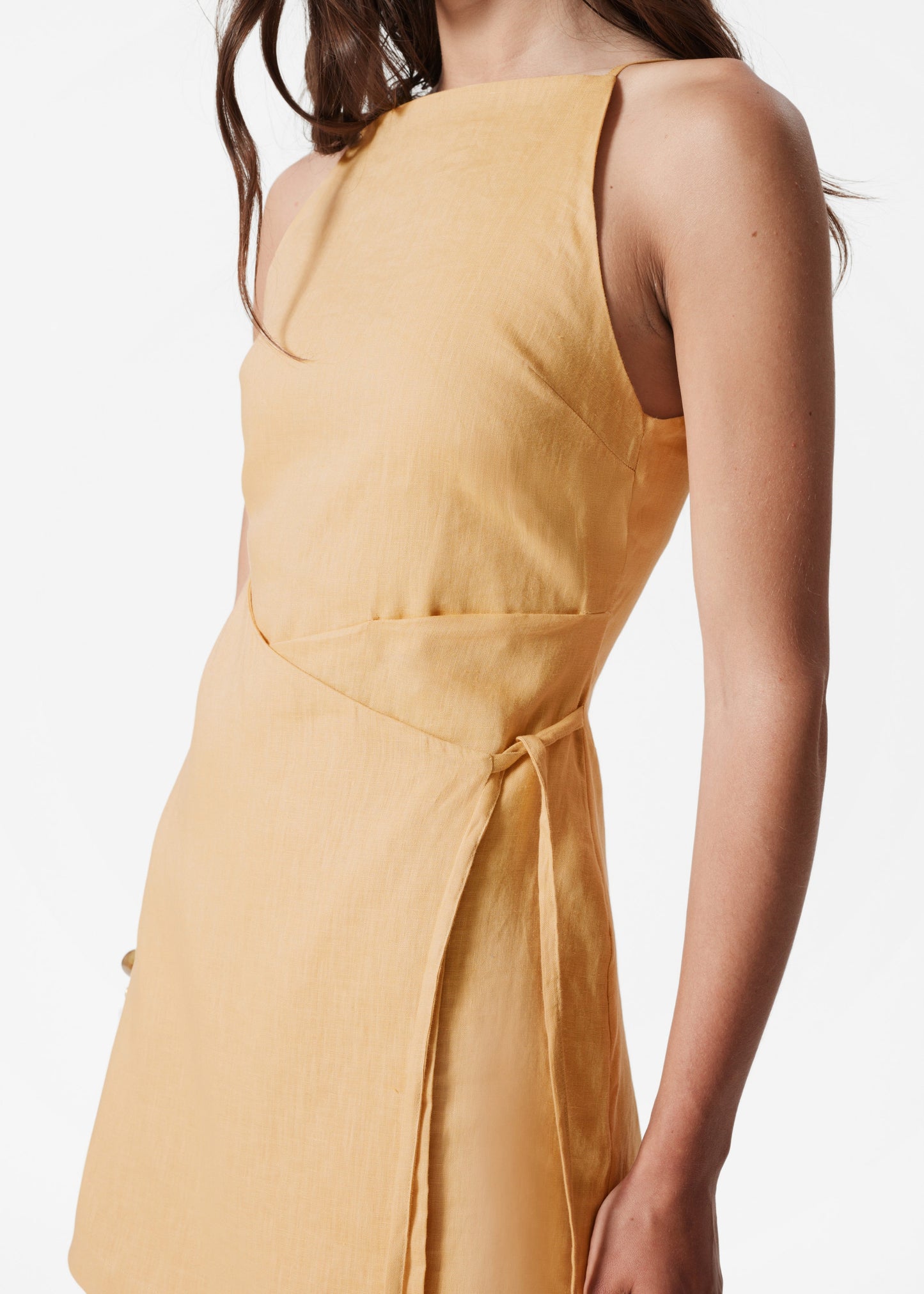 Linen Mini Dress