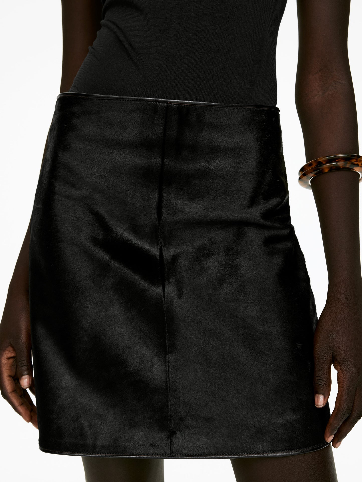 Leather Mini Skirt