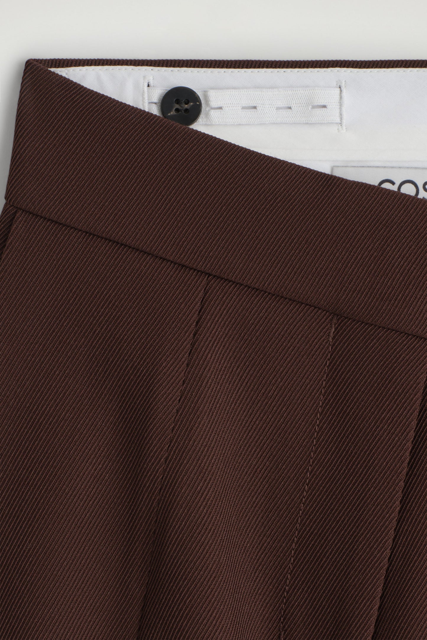 Relaxed Wool-Blend Wide-Leg Trousers