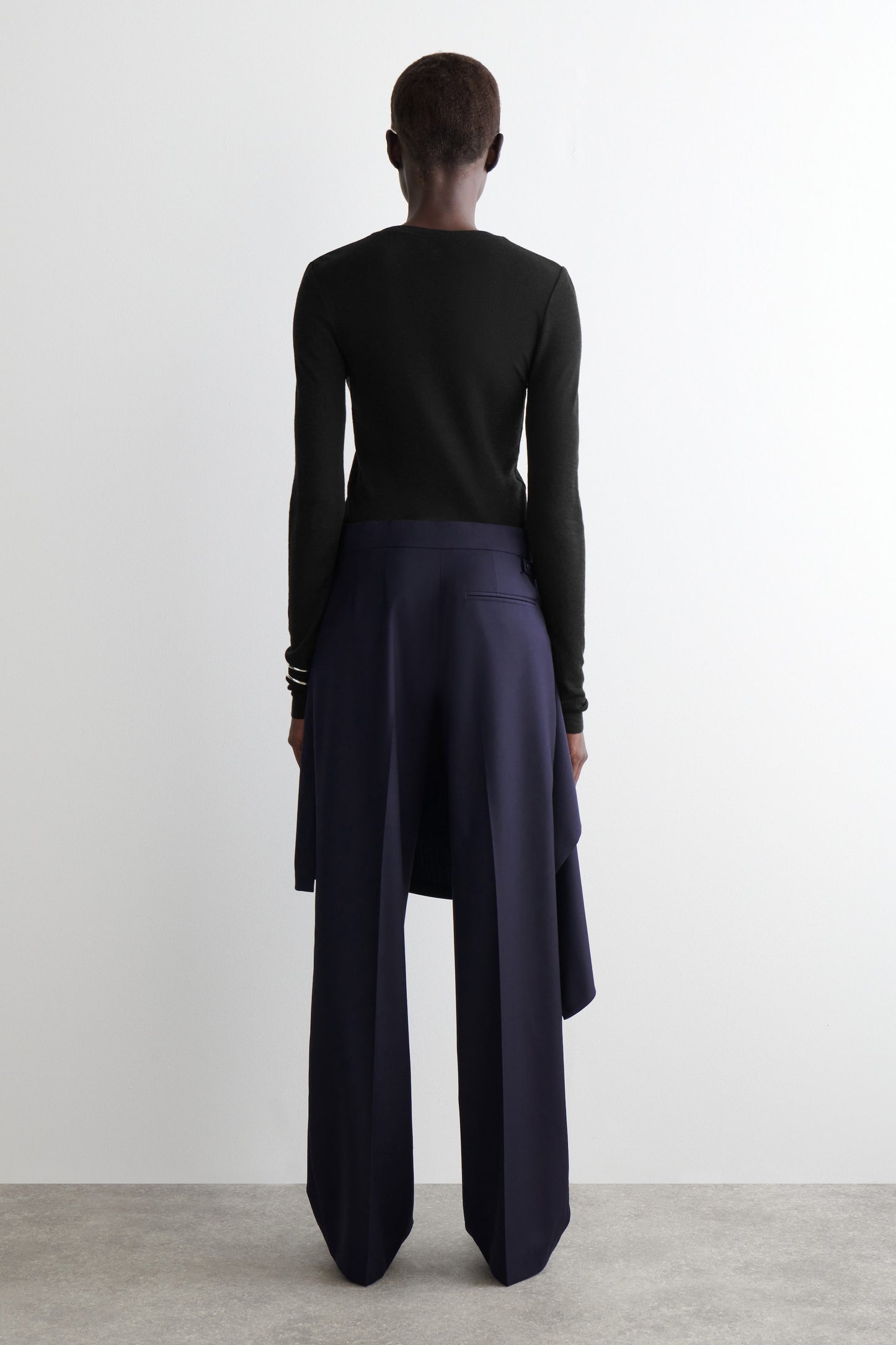 Wool Skirt Trousers