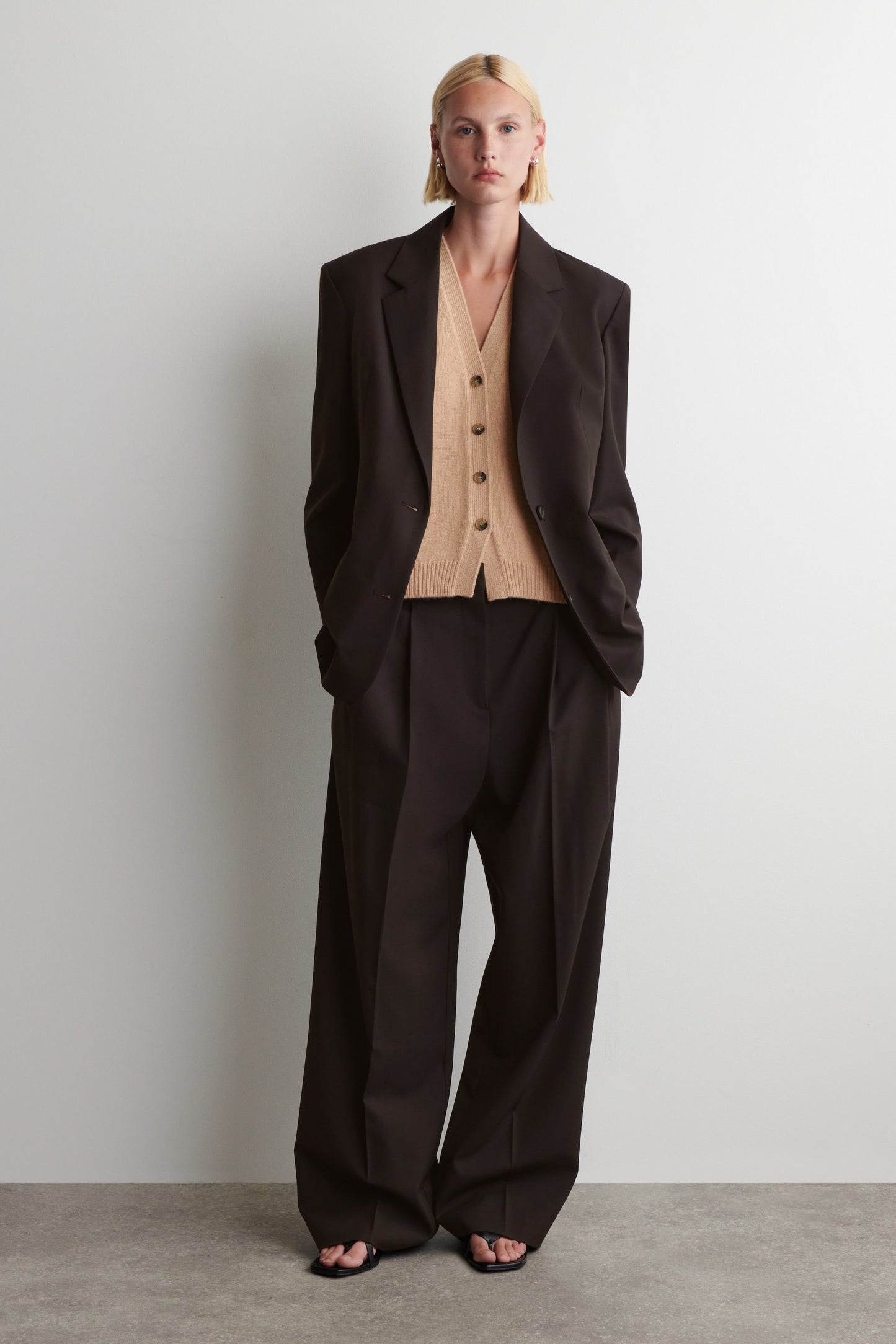 Knitted Cashmere-Blend Vest