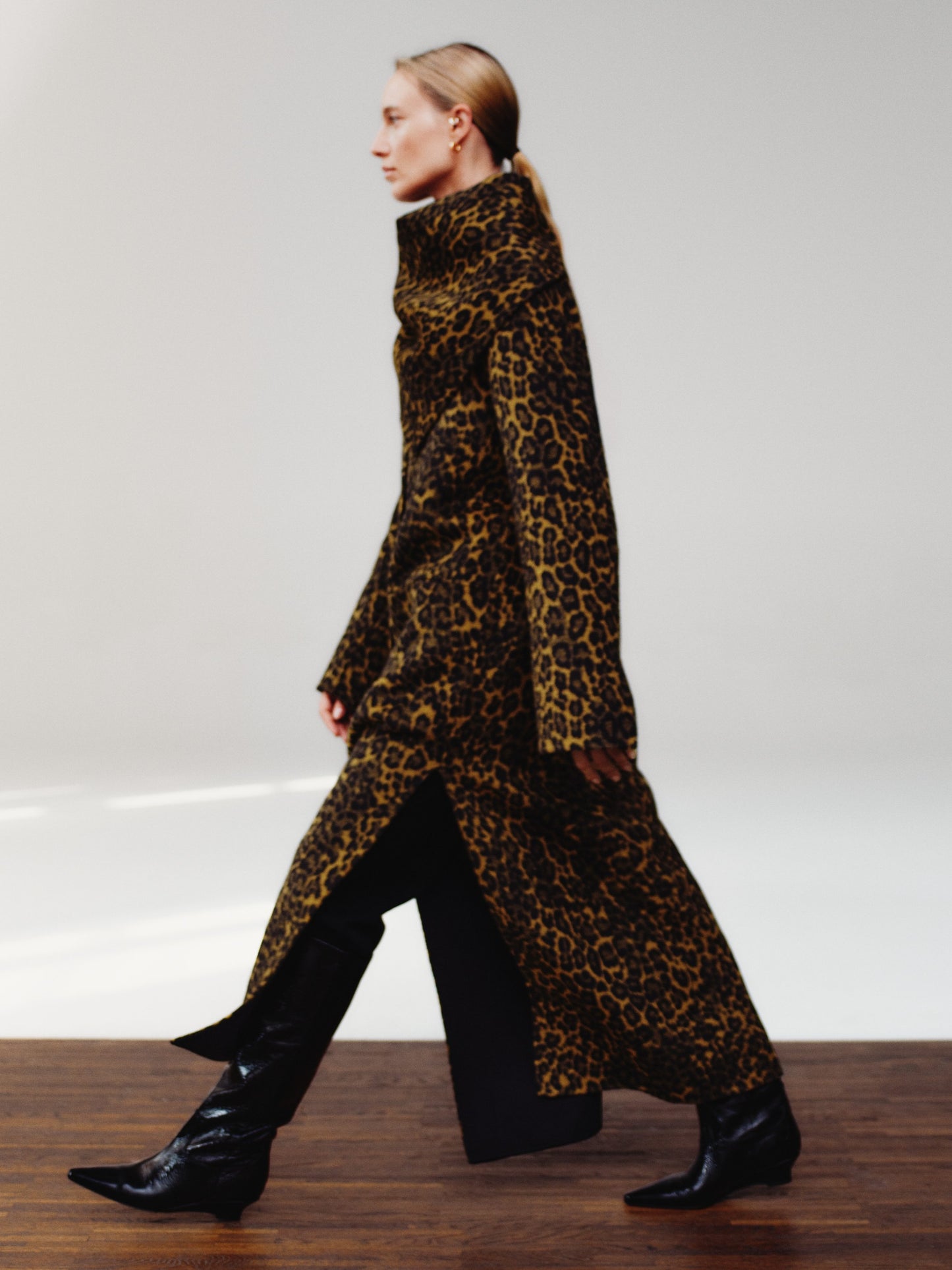 Doublé Wool-Blend Coat