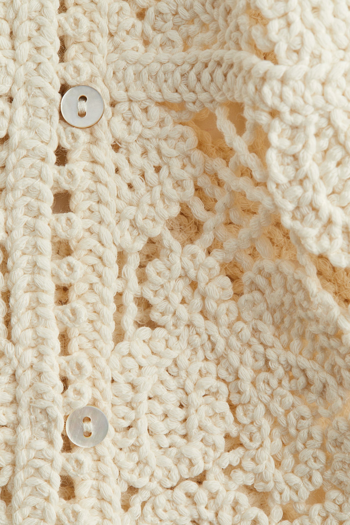 Crochet-look gilet