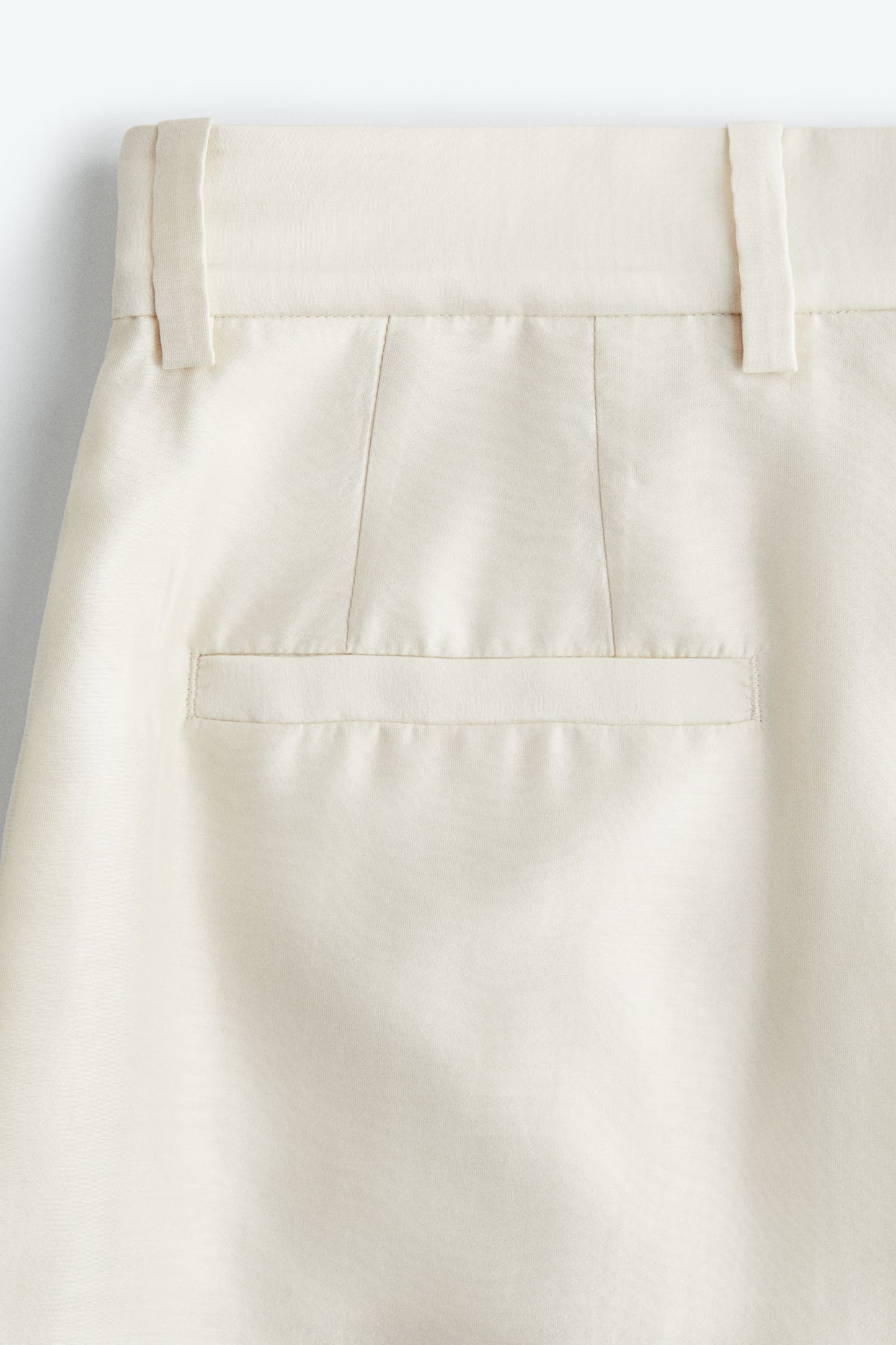 Wide sheer trousers