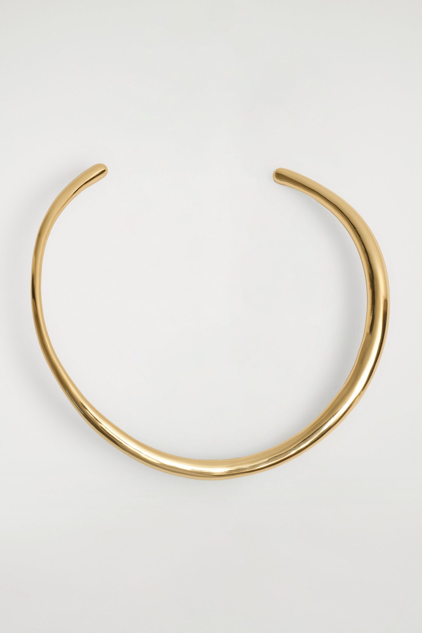 Curved Cuff Necklace