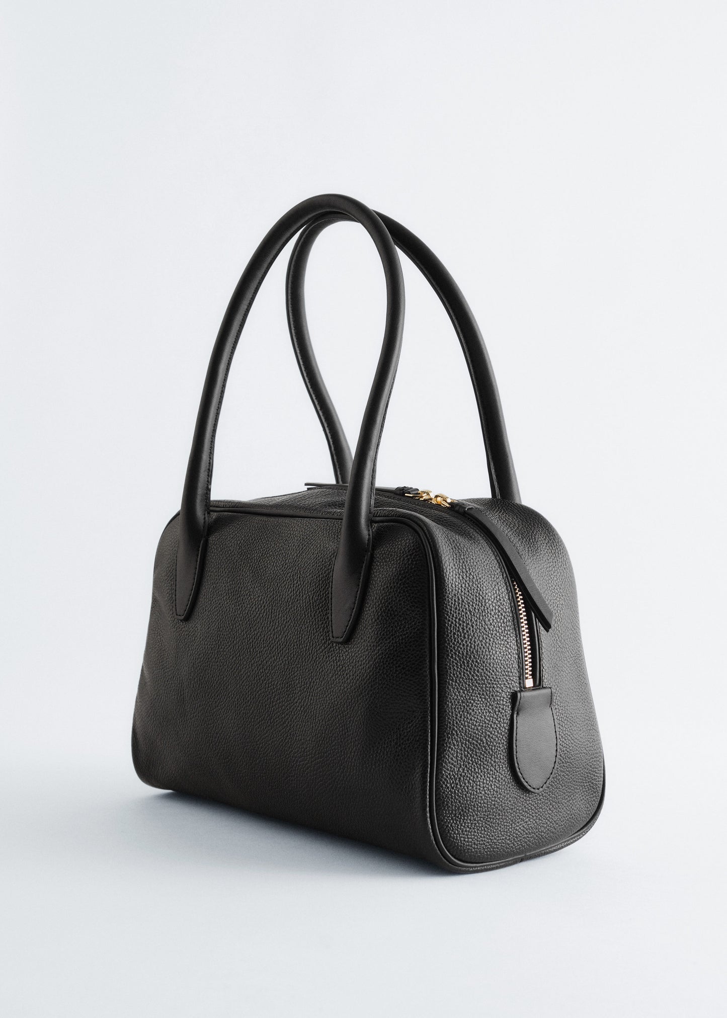 Leather Bowling Bag