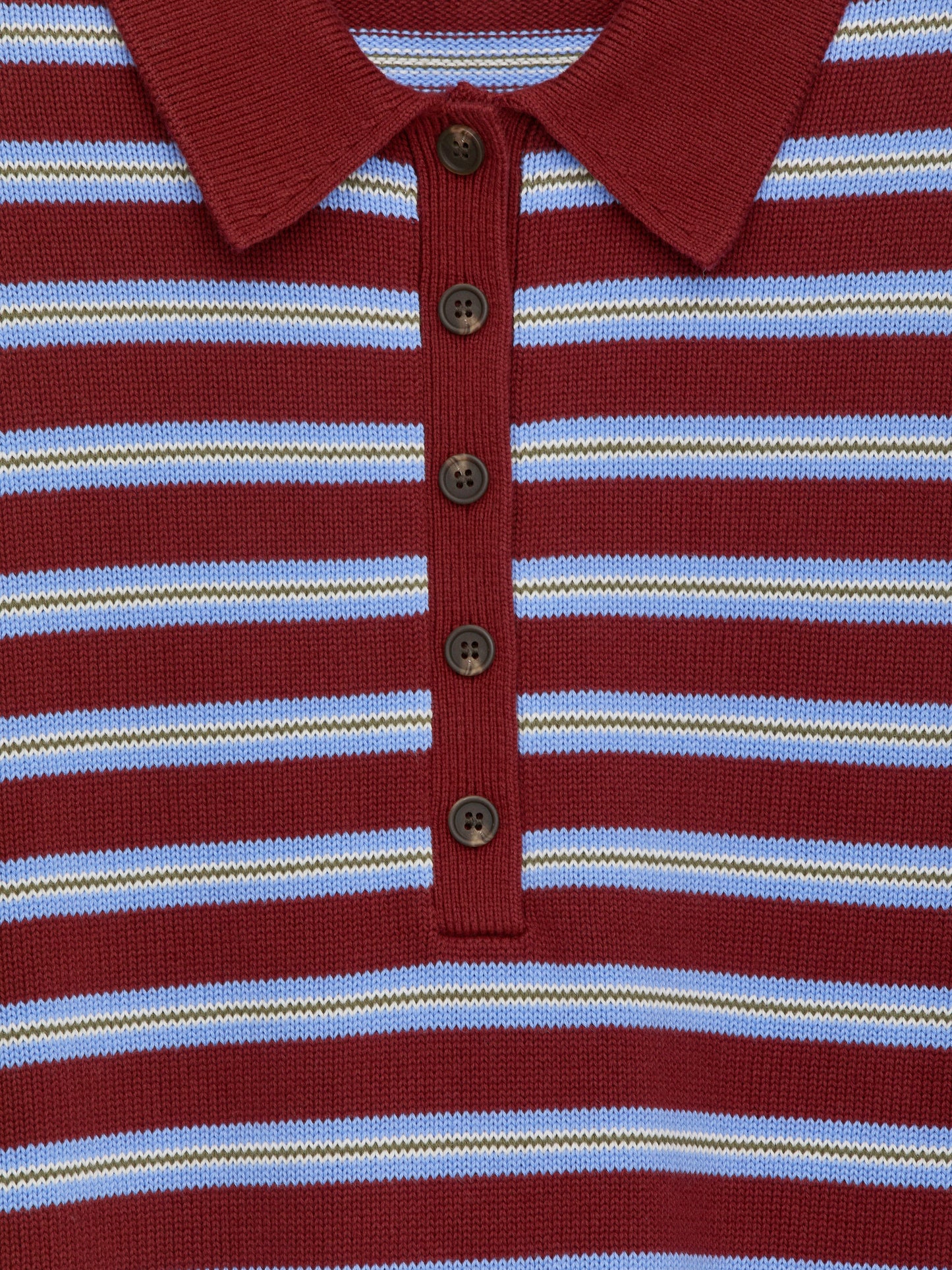 Knitted Polo Shirt