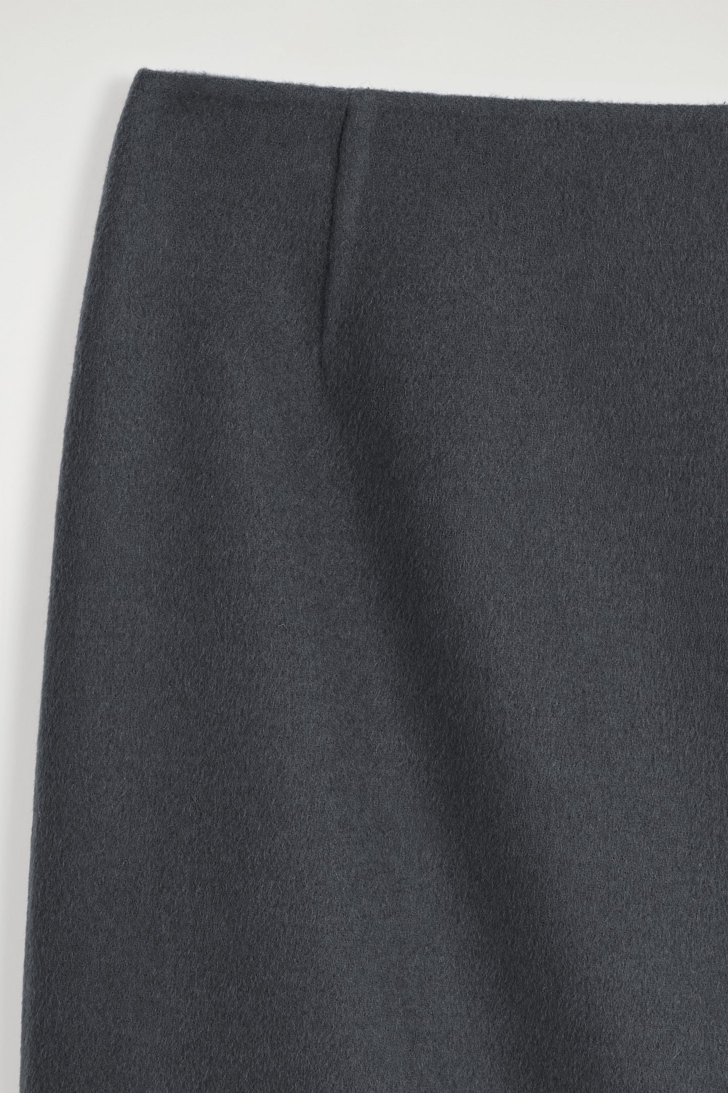 Double-Faced Wool Pencil Skirt