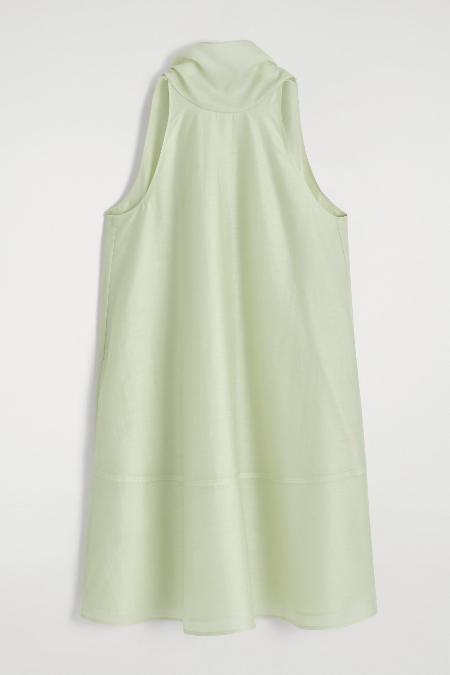 Fluid Halterneck Mini Dress