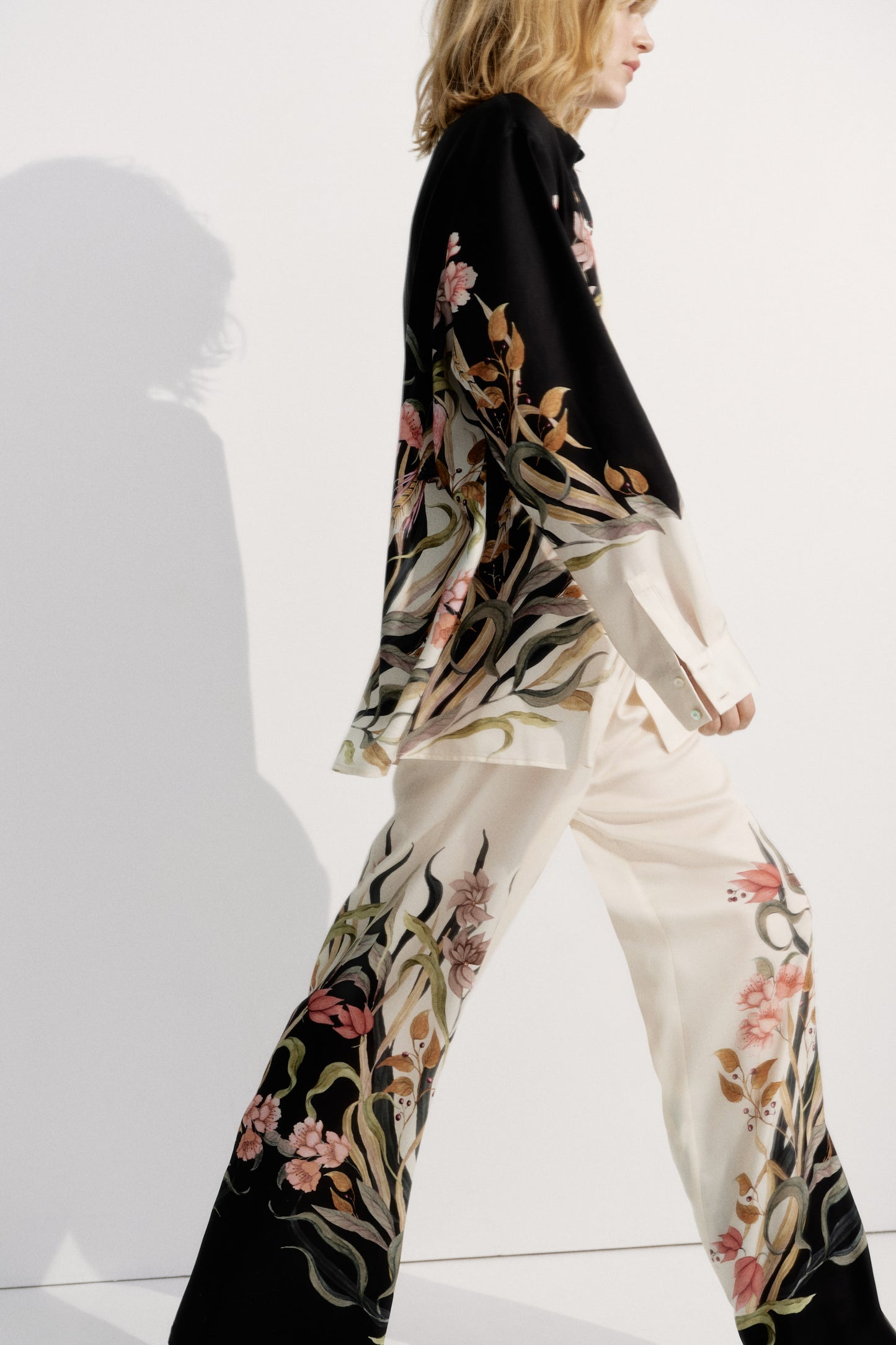 Long printed shirt