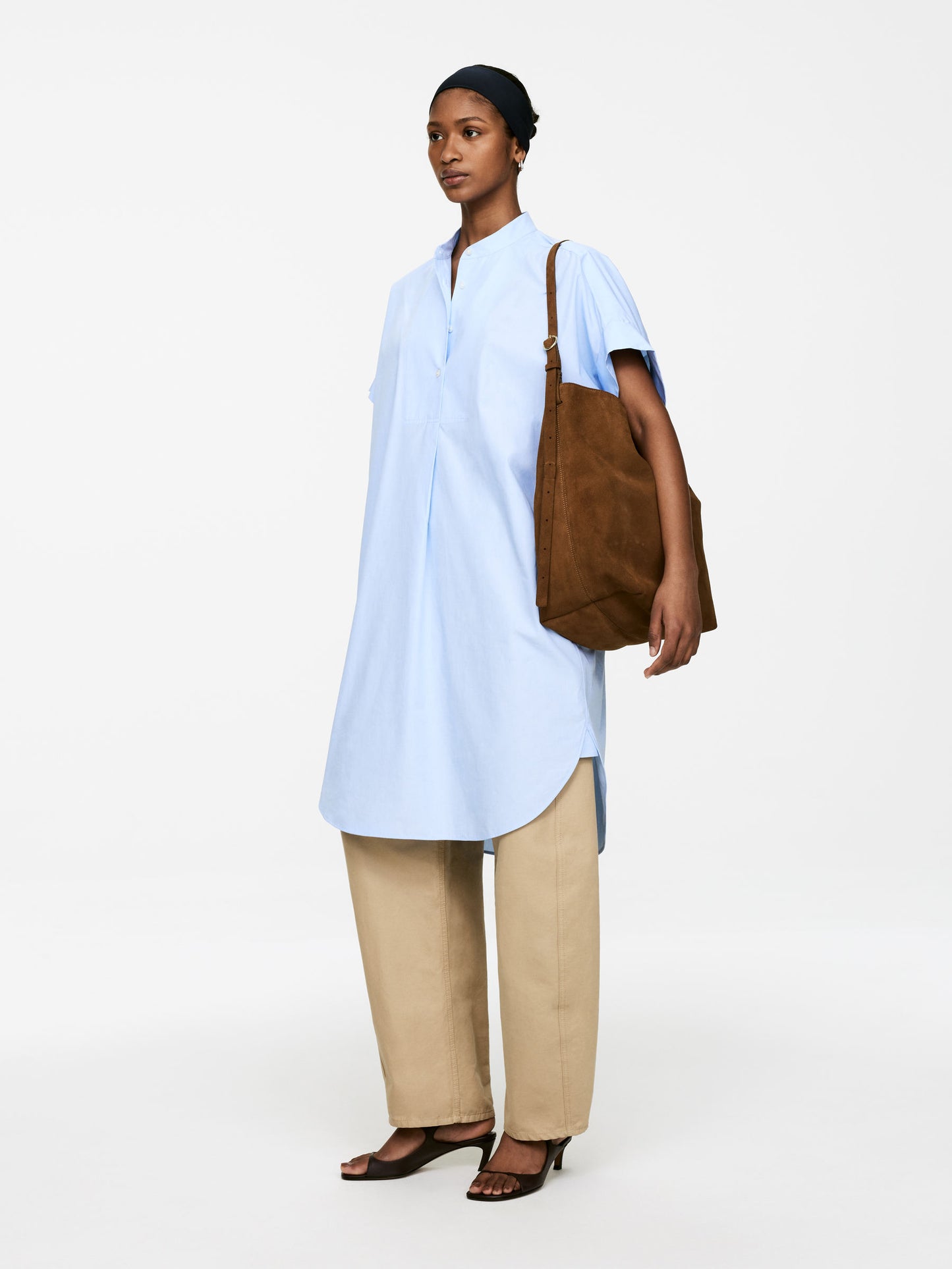 Suede Tote Bag