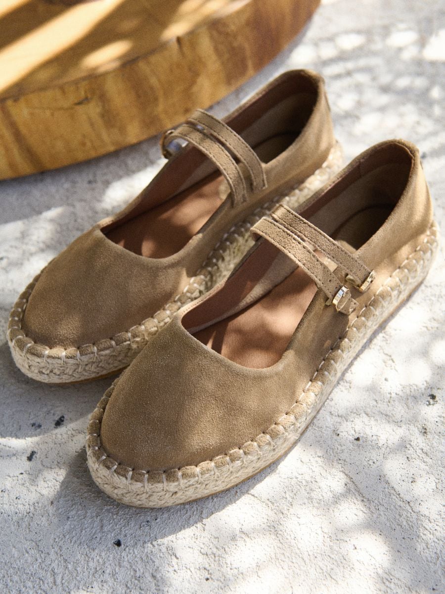 Suede espadrilles