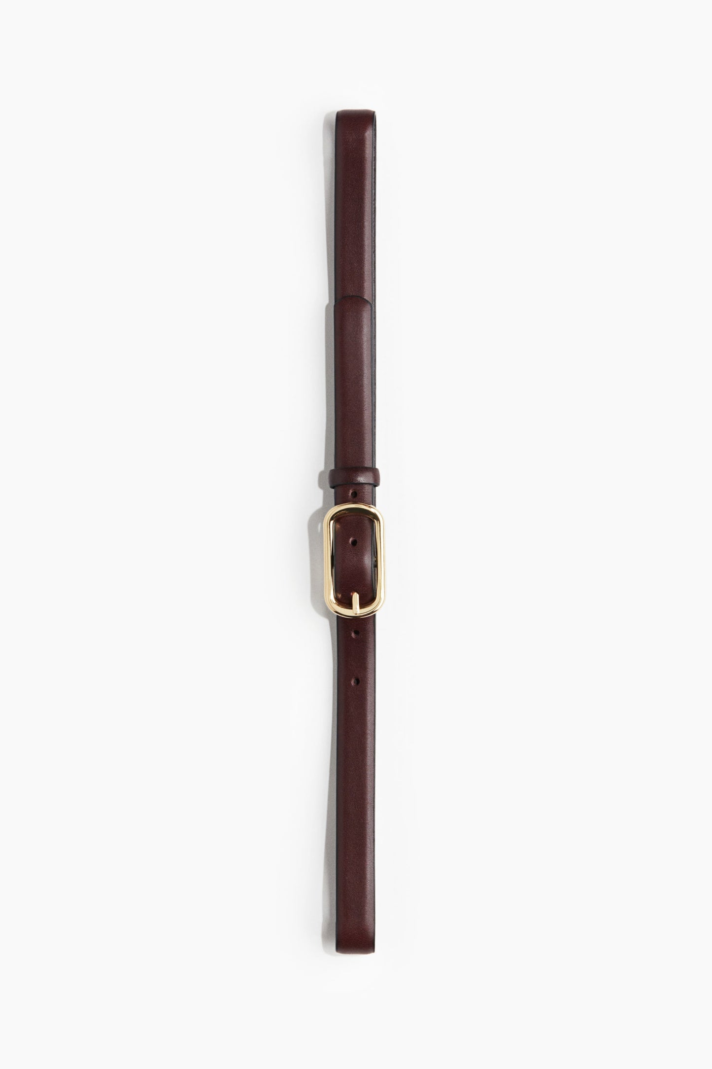 Leather belt