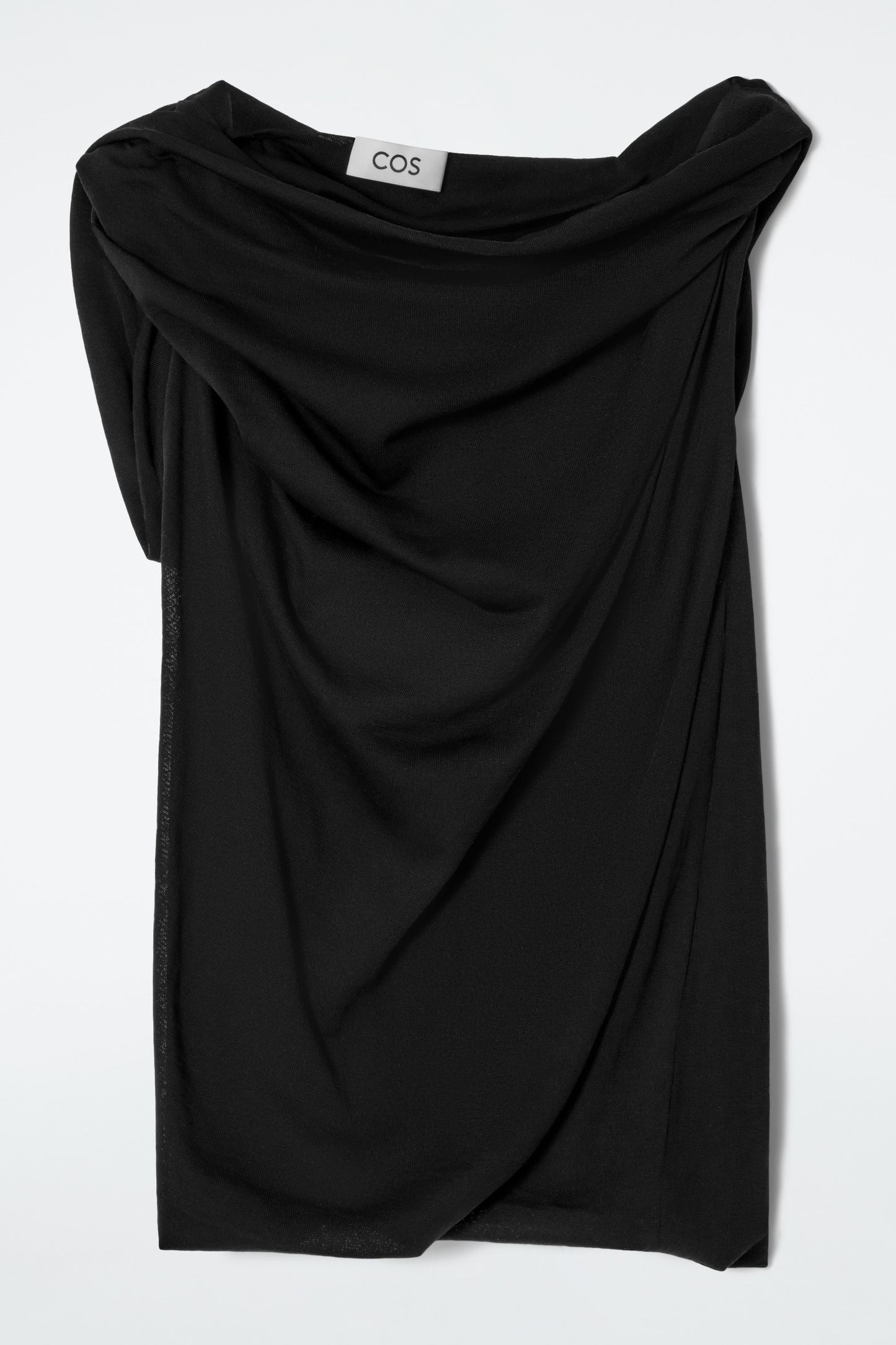 Draped knitted top