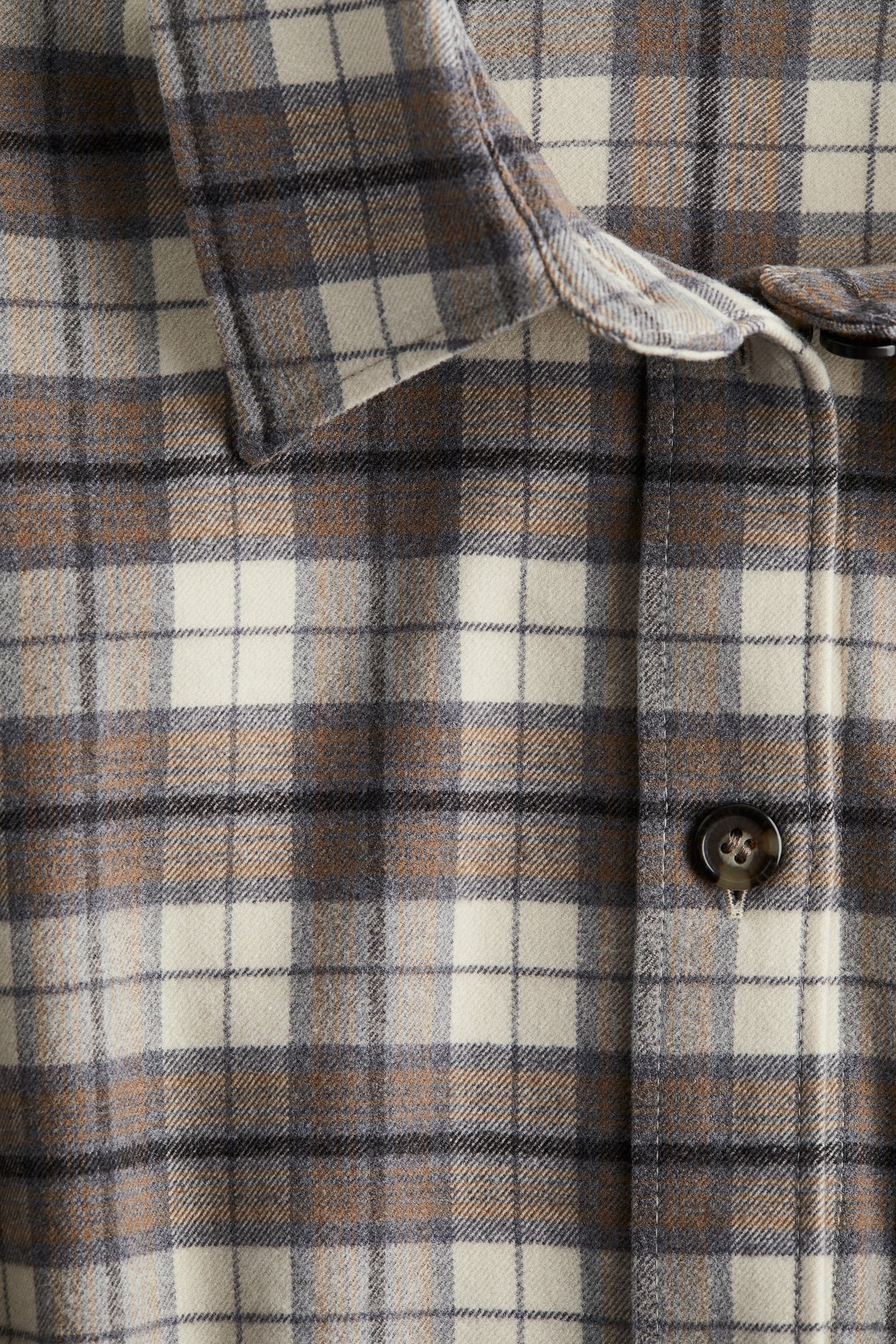 Oversized flannel shirt