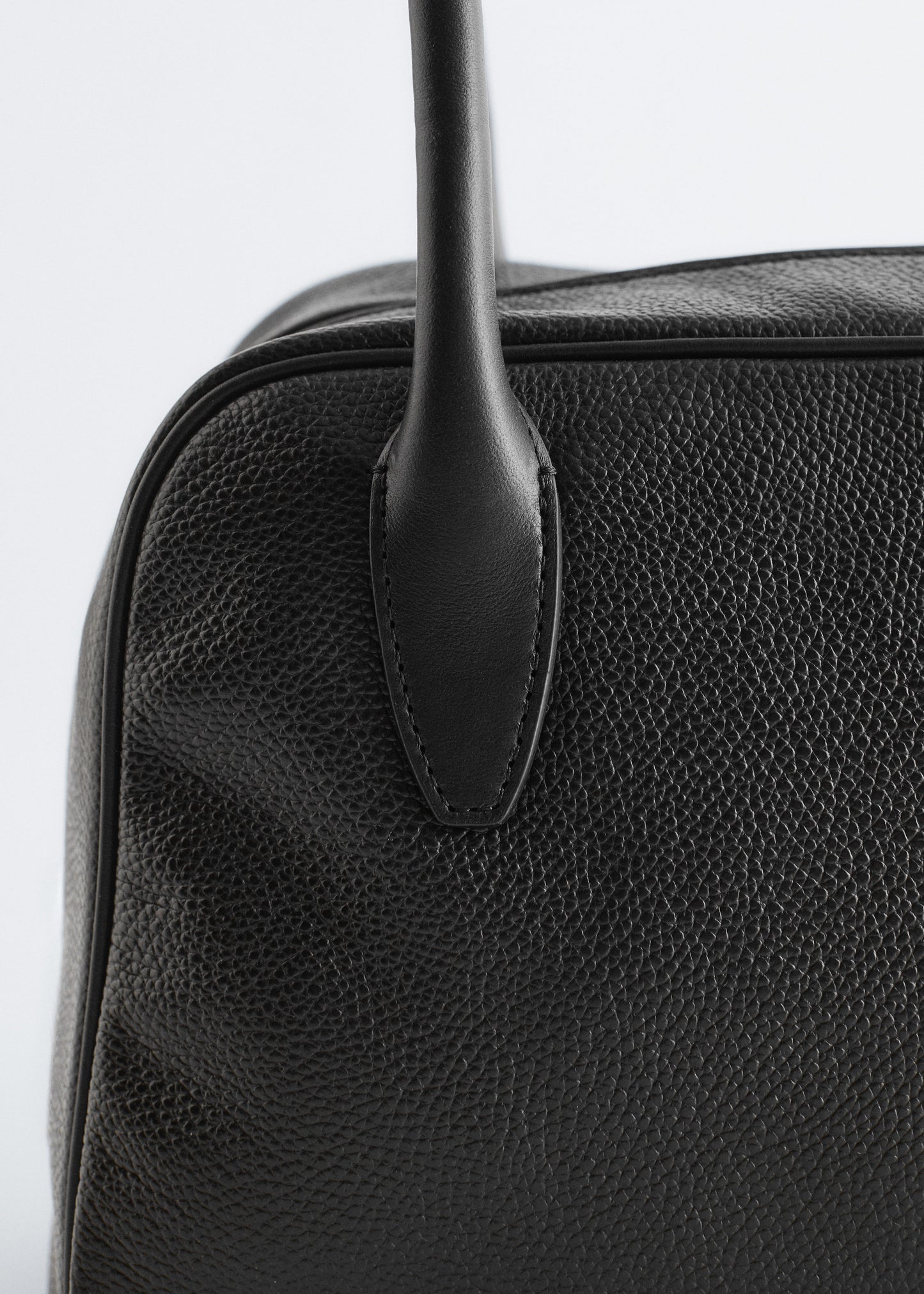 Leather Bowling Bag