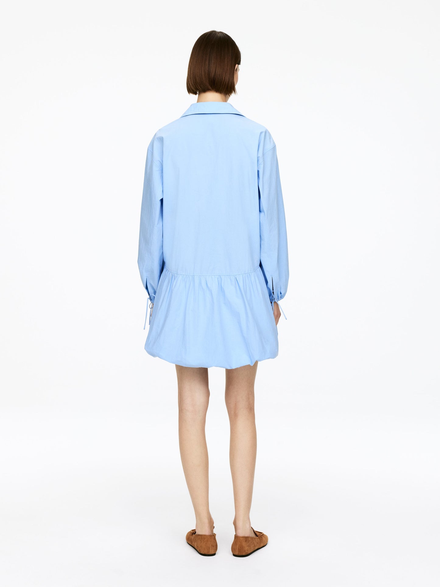 Bubble-Hem Dress