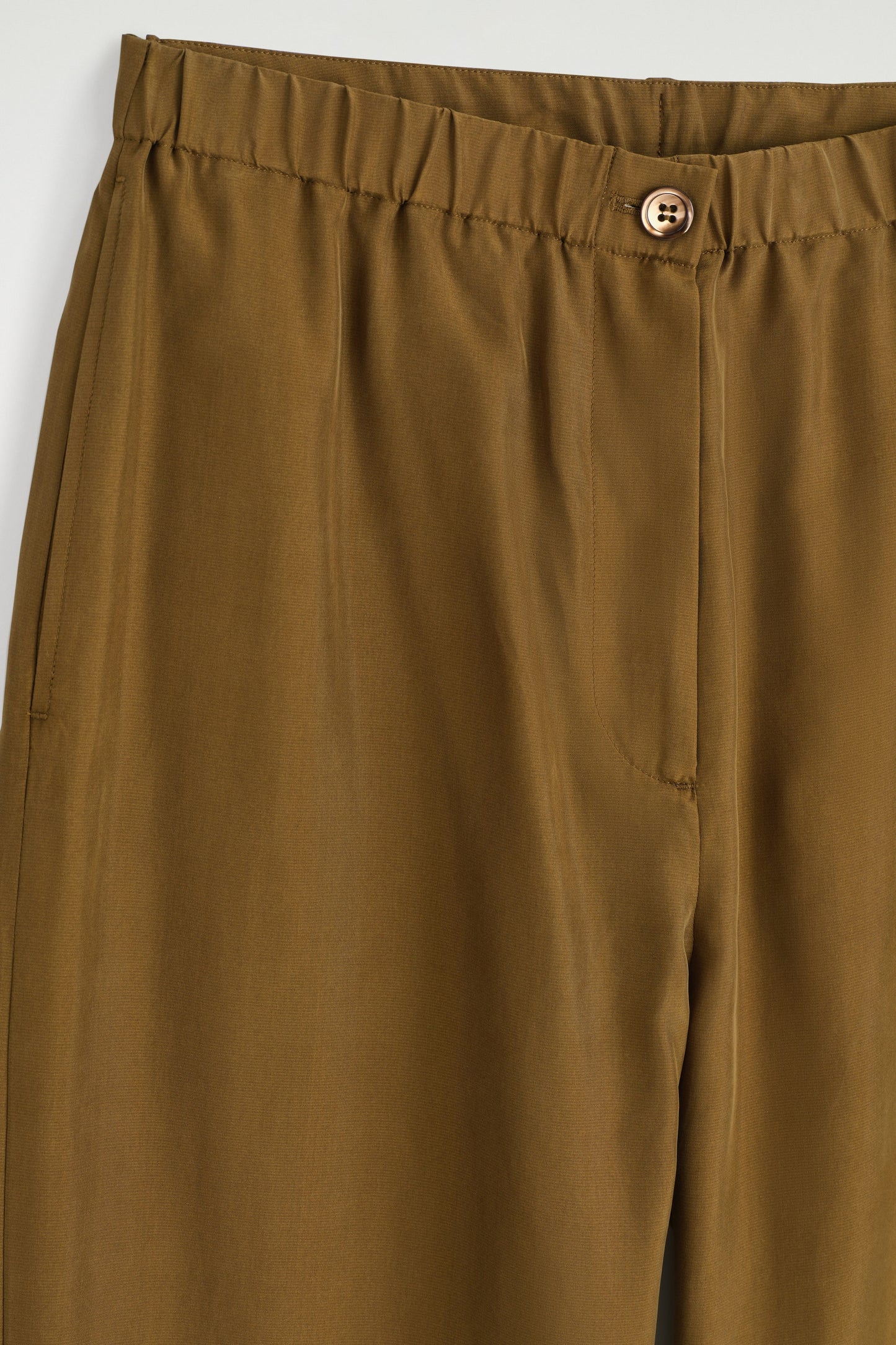 Relaxed Silk Trousers