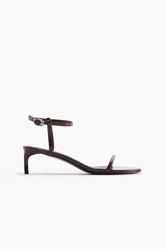 Heeled strappy sandals