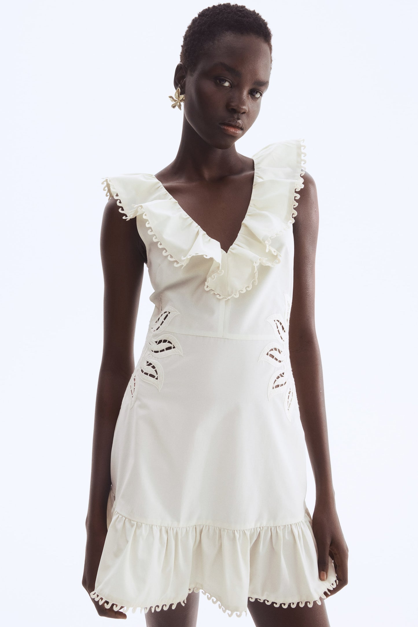 Broderie anglaise dress
