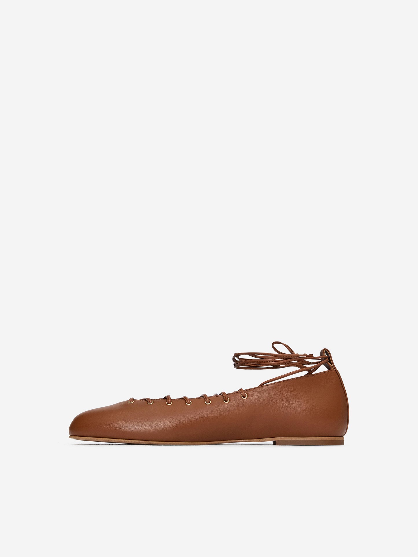 Lace Up Ballerinas