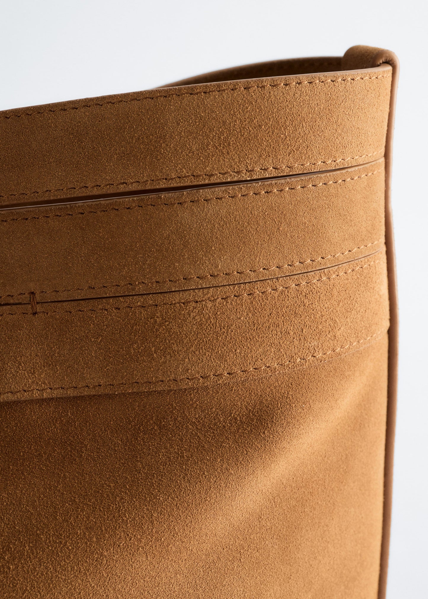 Suede Tote Bag