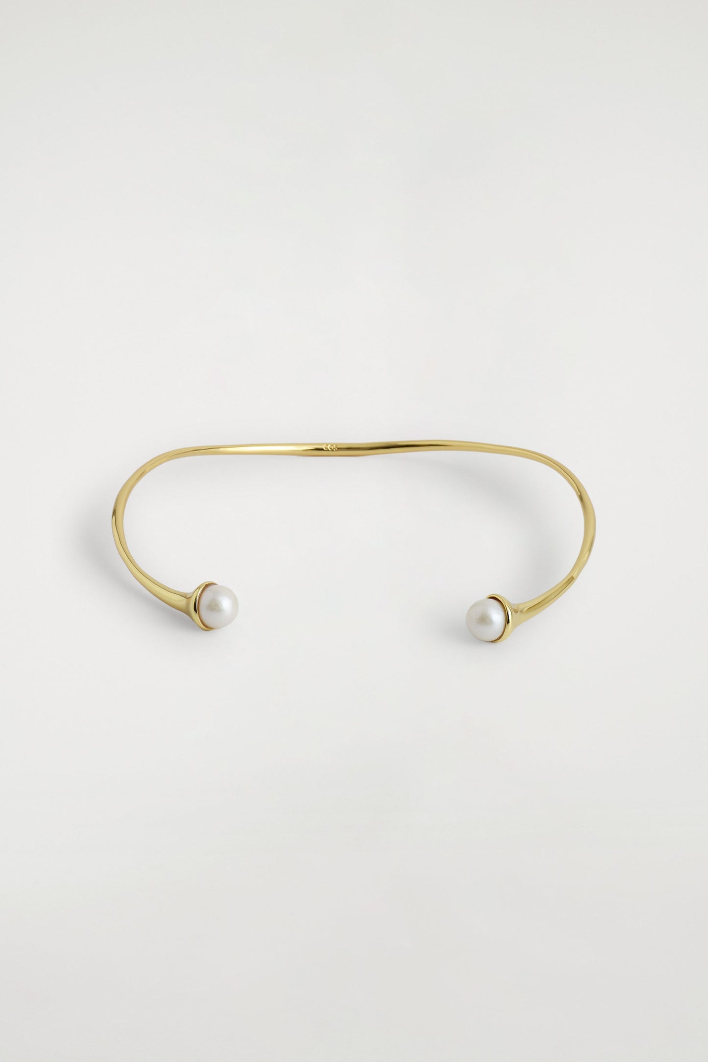 Freshwater Pearl Cuff Necklace