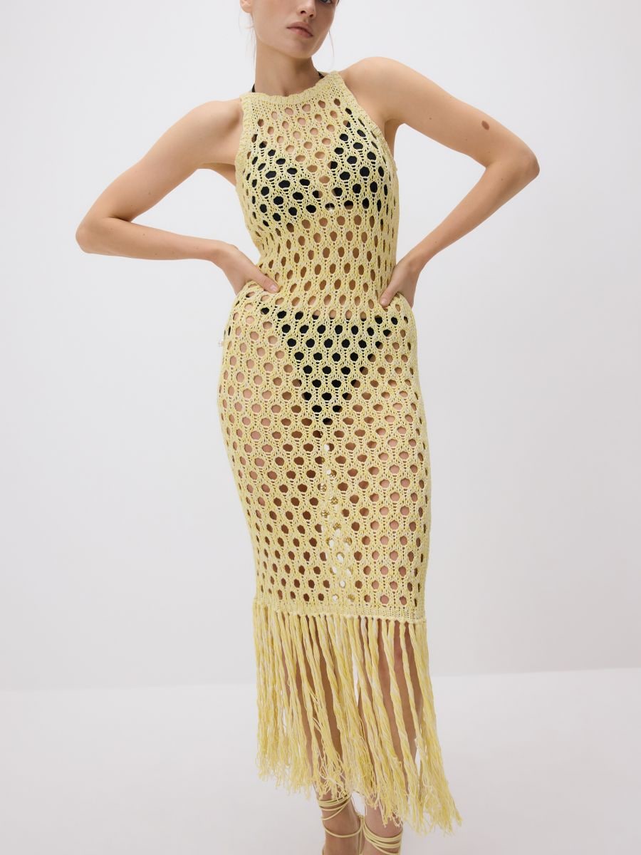 Openwork dress