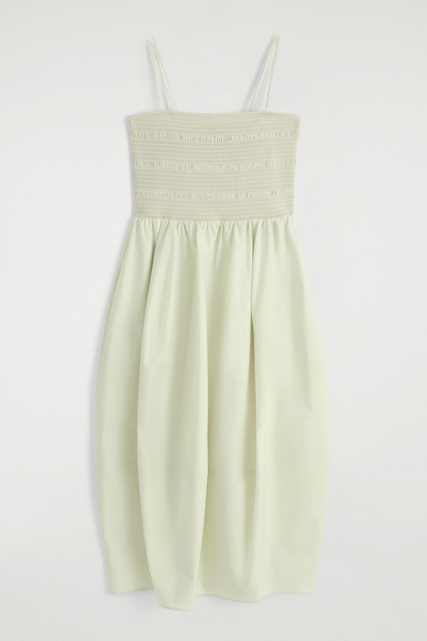 Smocked Midi Dress