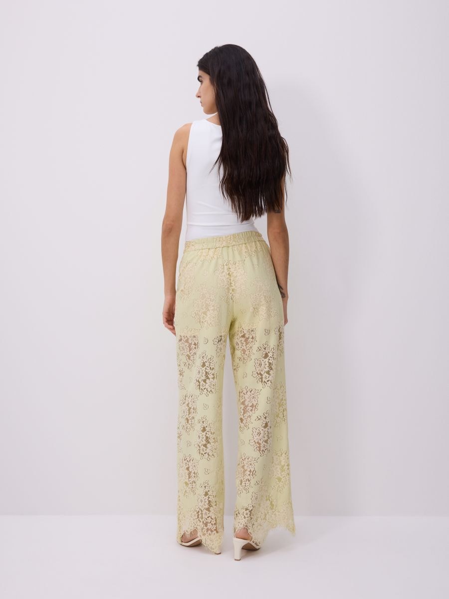 Lace trousers