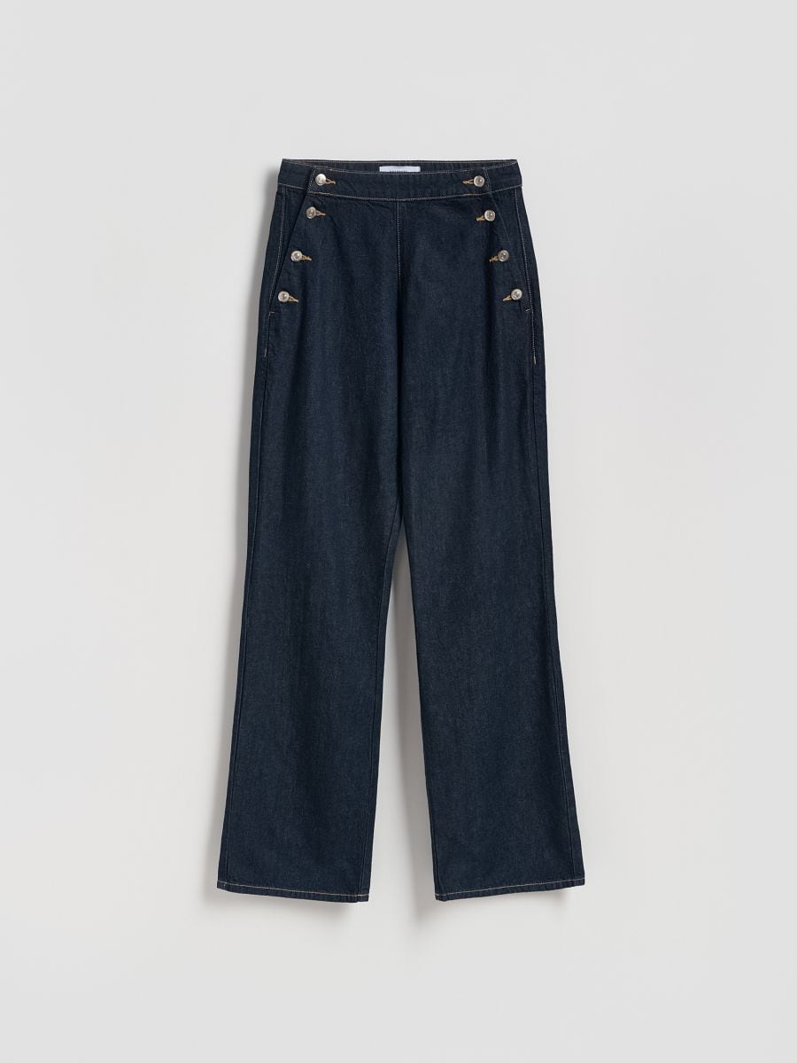 Wide leg jeans